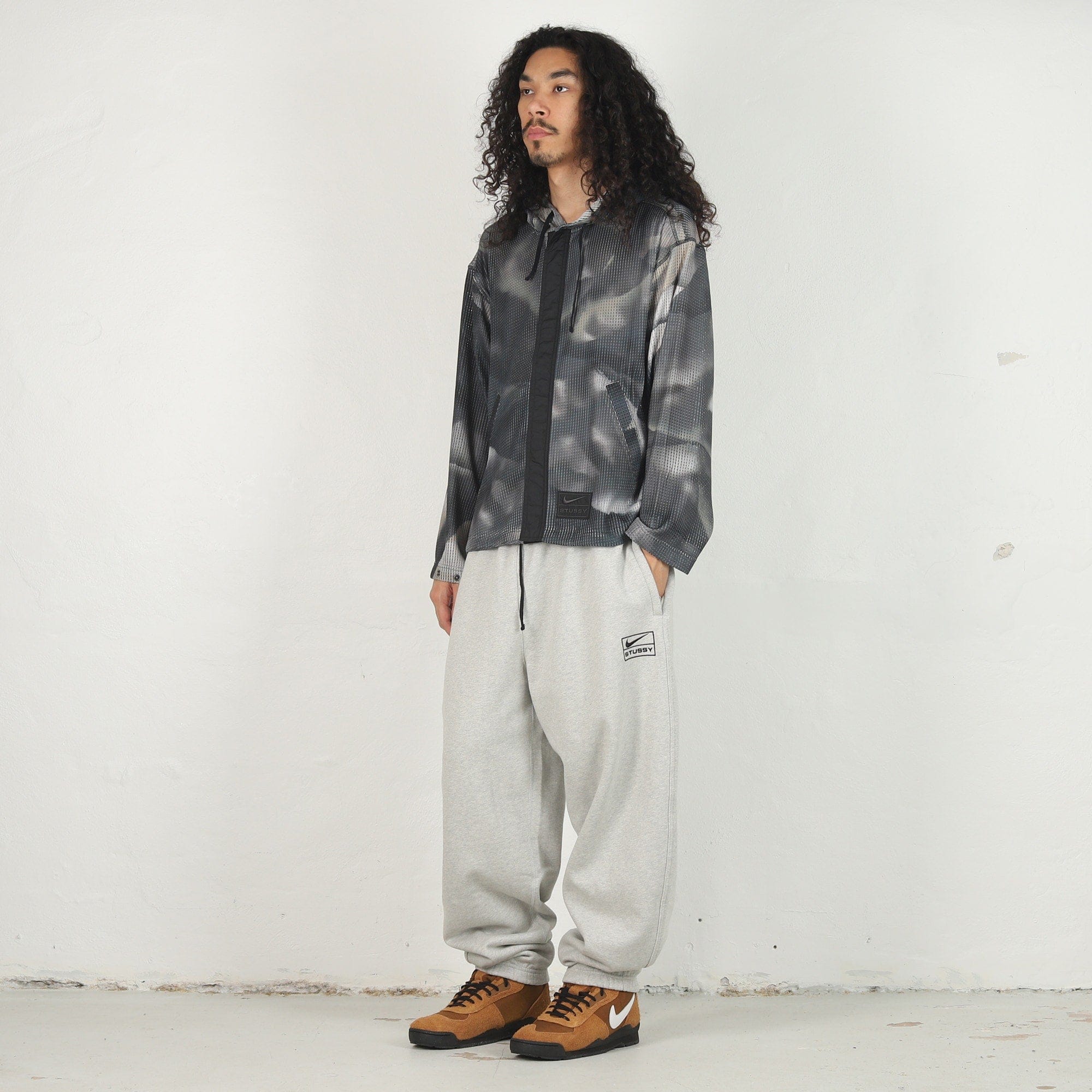 Nike Stüssy x Nike Mesh Hoodie - Multi/Anthracite