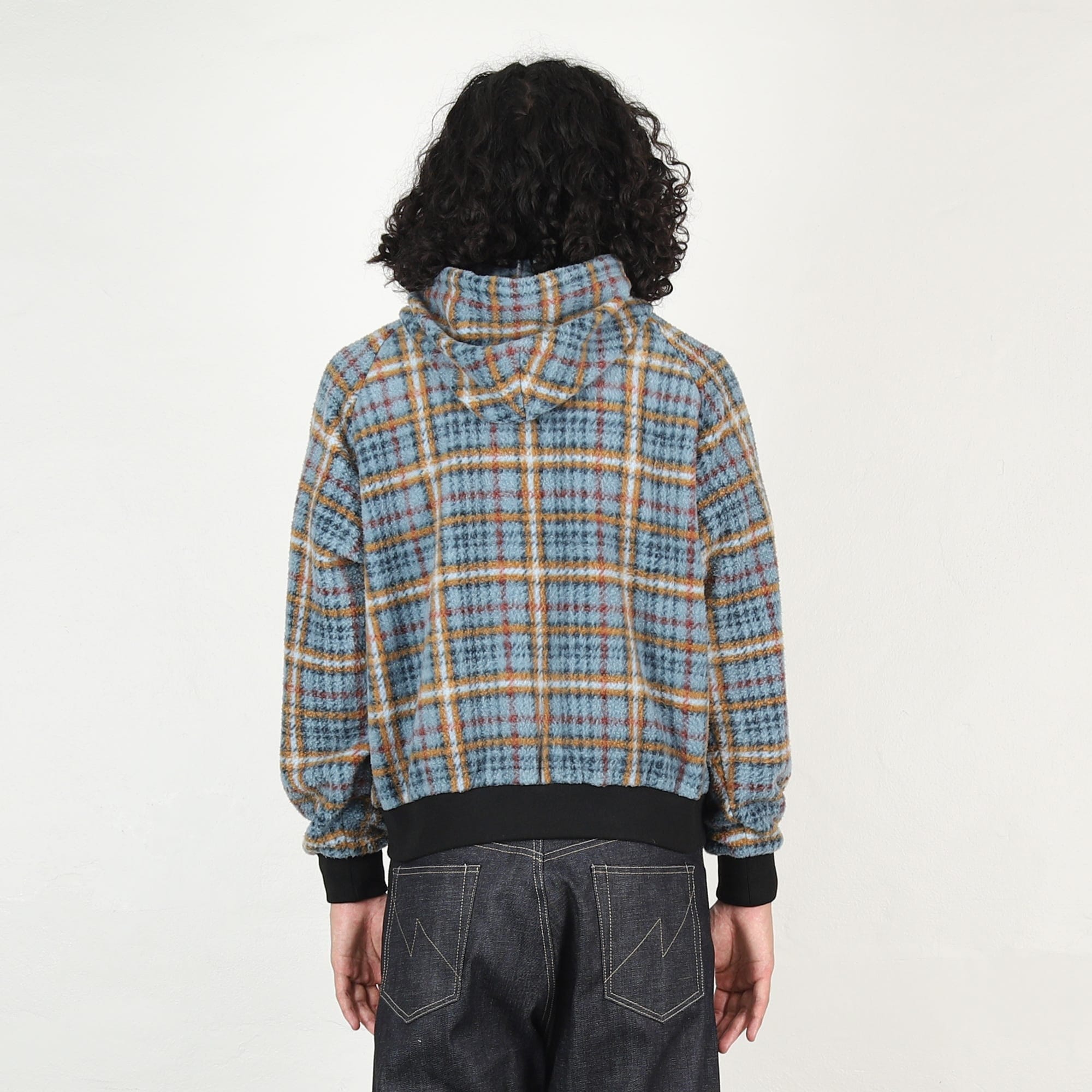 Bott Fleece Zip Hoodie - Slate Blue