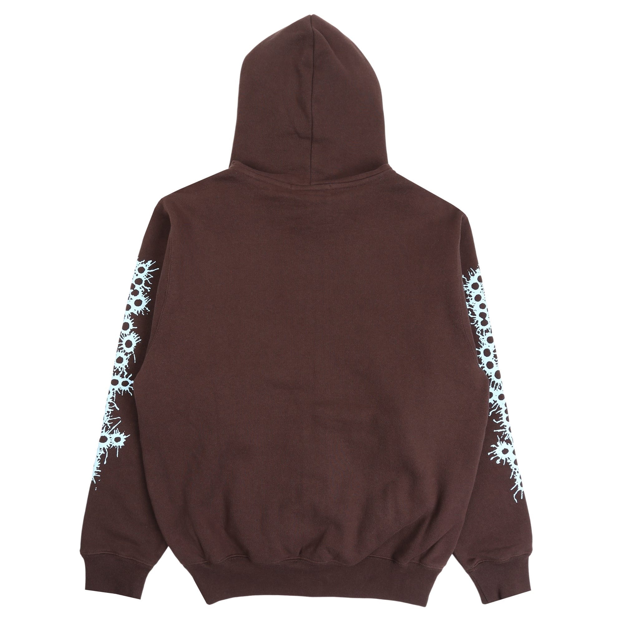 Bott Bang Logo Zip Hoodie - Brown