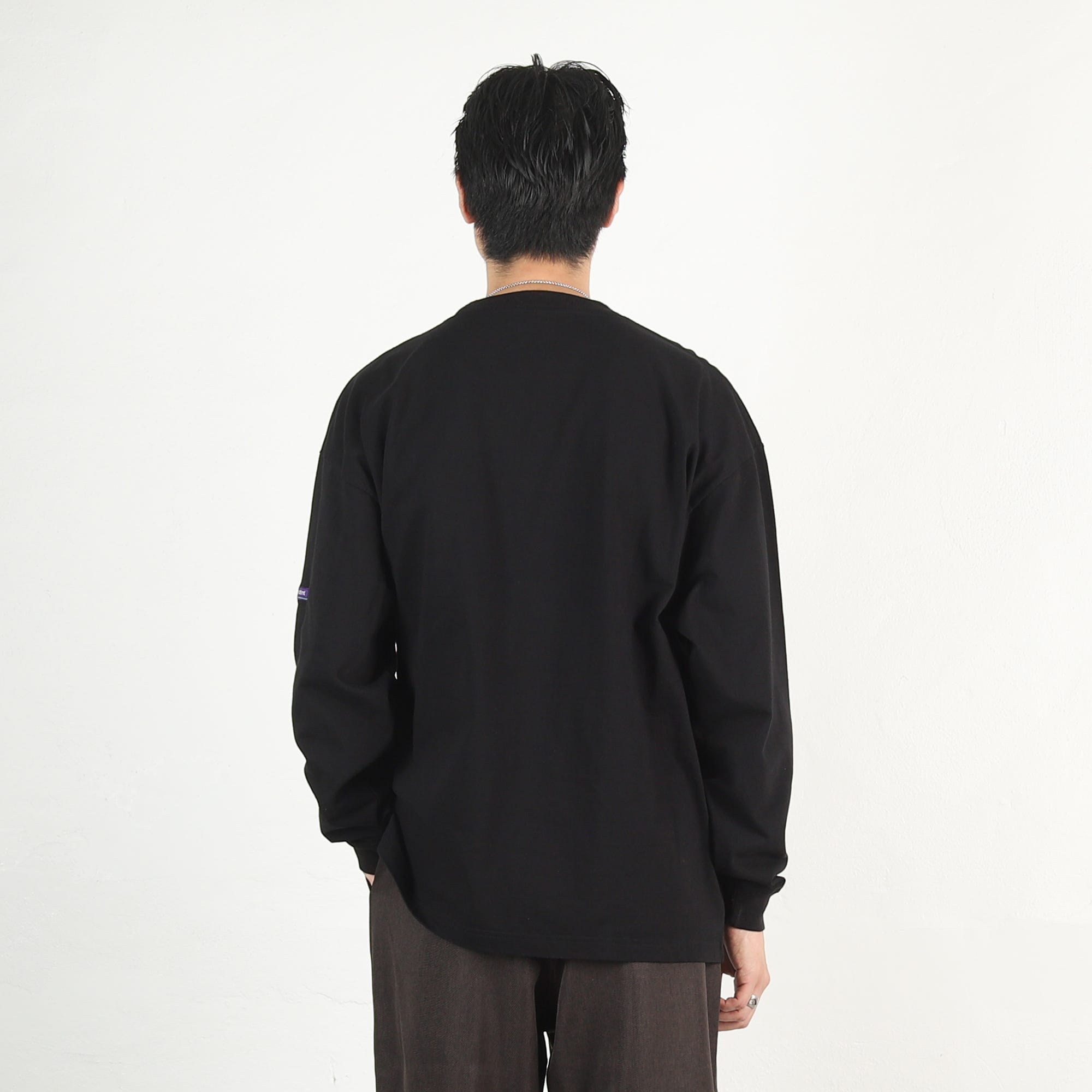 Descendant Horizon Organic LS T-Shirt - Black