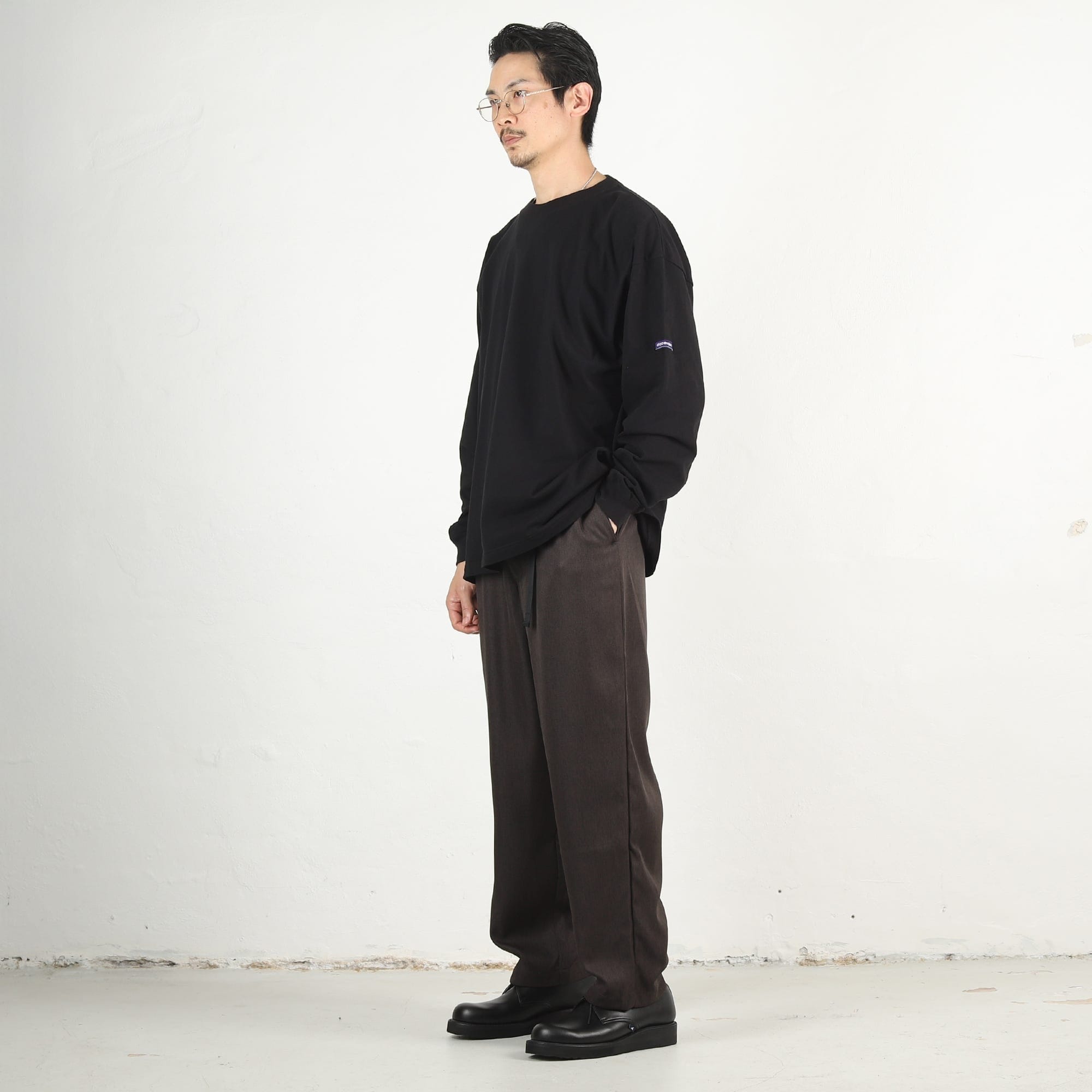 Descendant Horizon Organic LS T-Shirt - Black