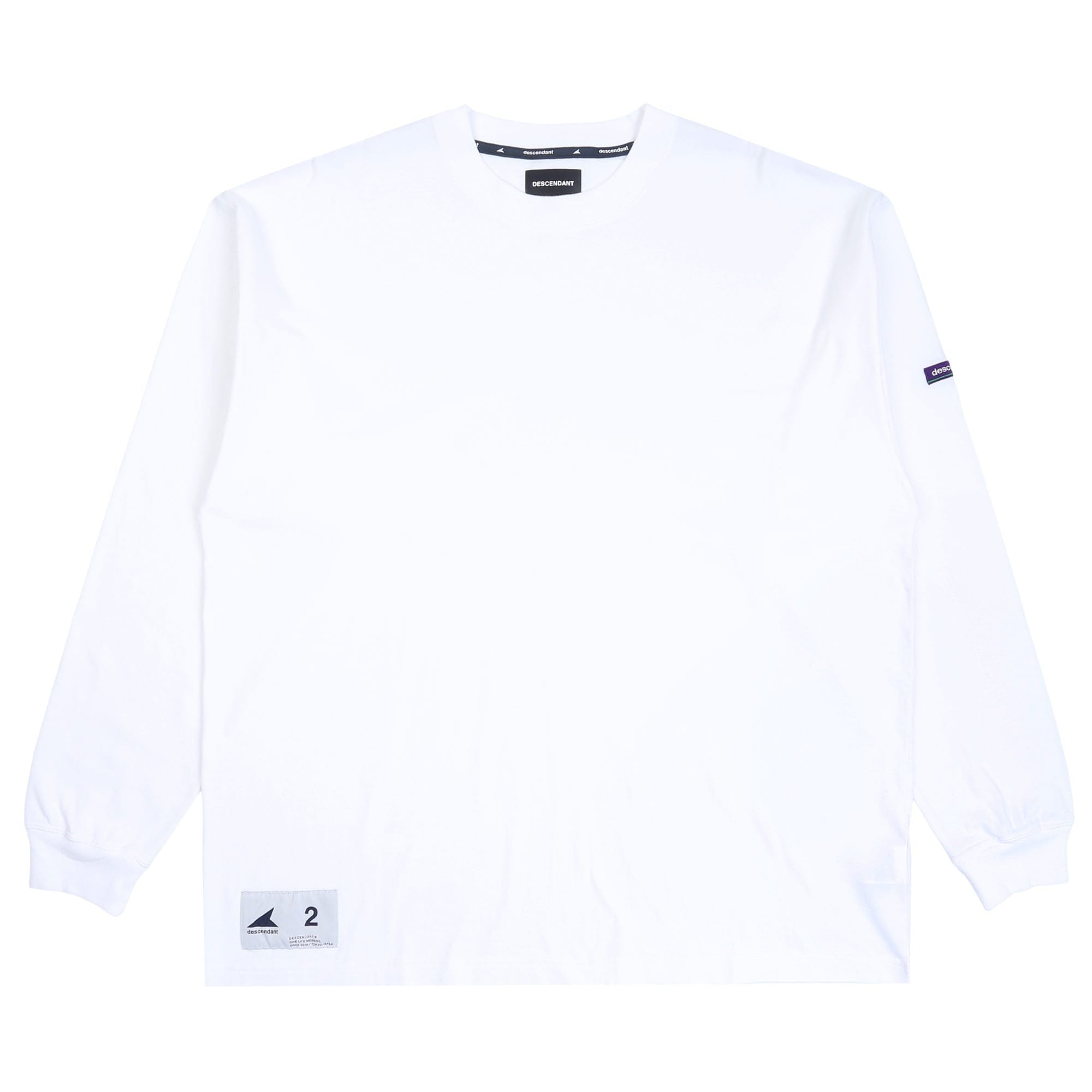 Descendant Horizon Organic LS T-Shirt - White