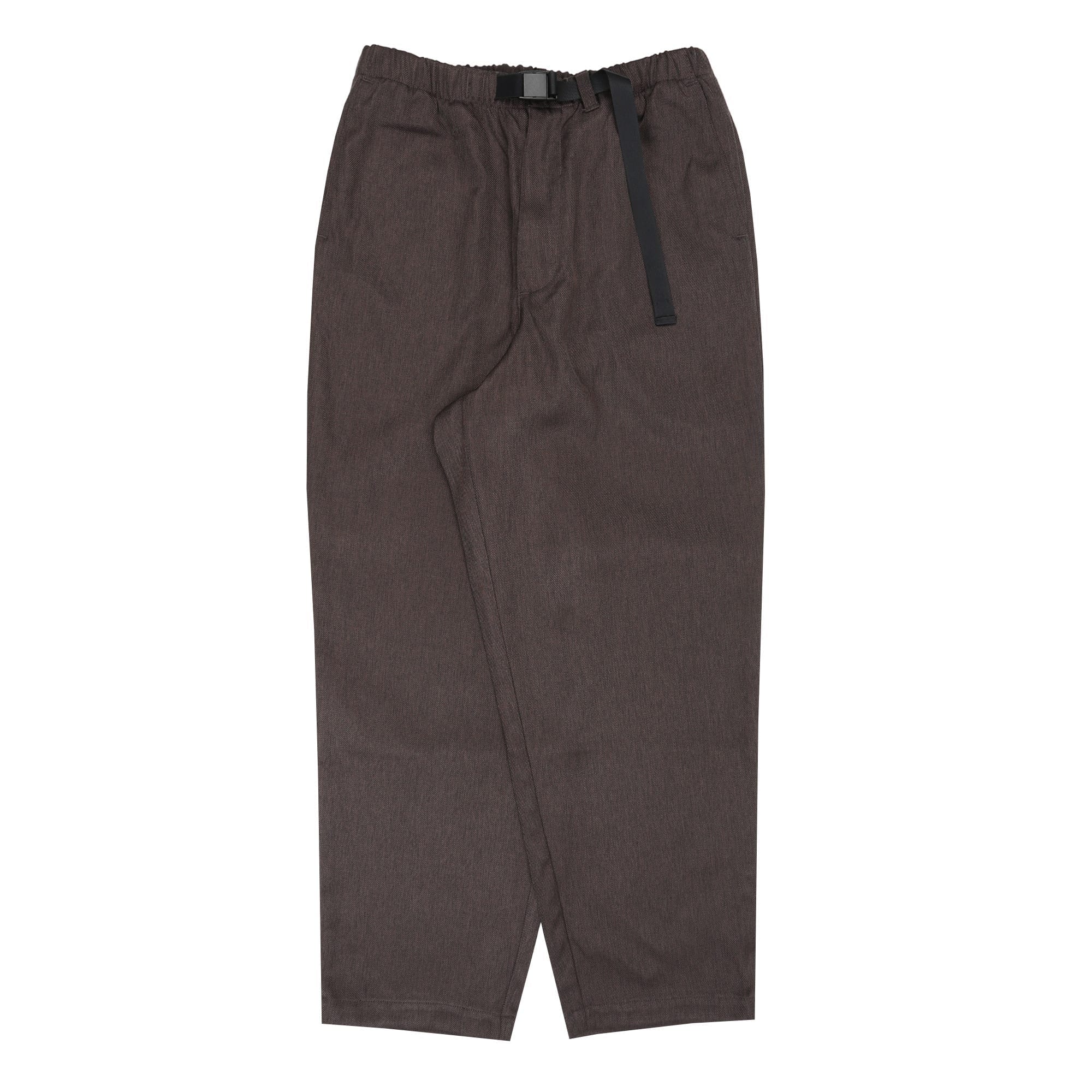 Descendant Clasp Webbing Trousers - Brown