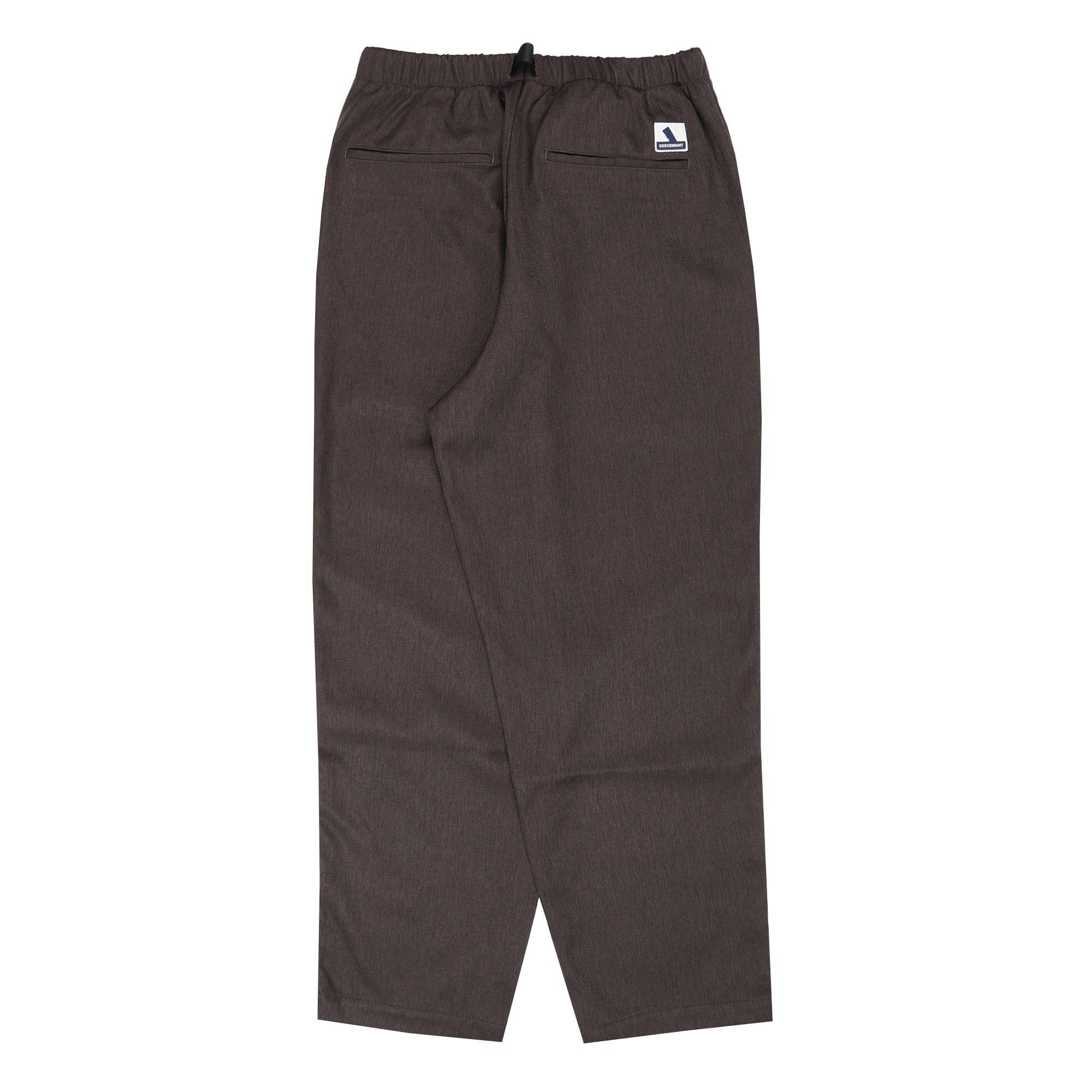 Descendant Clasp Webbing Trousers - Brown