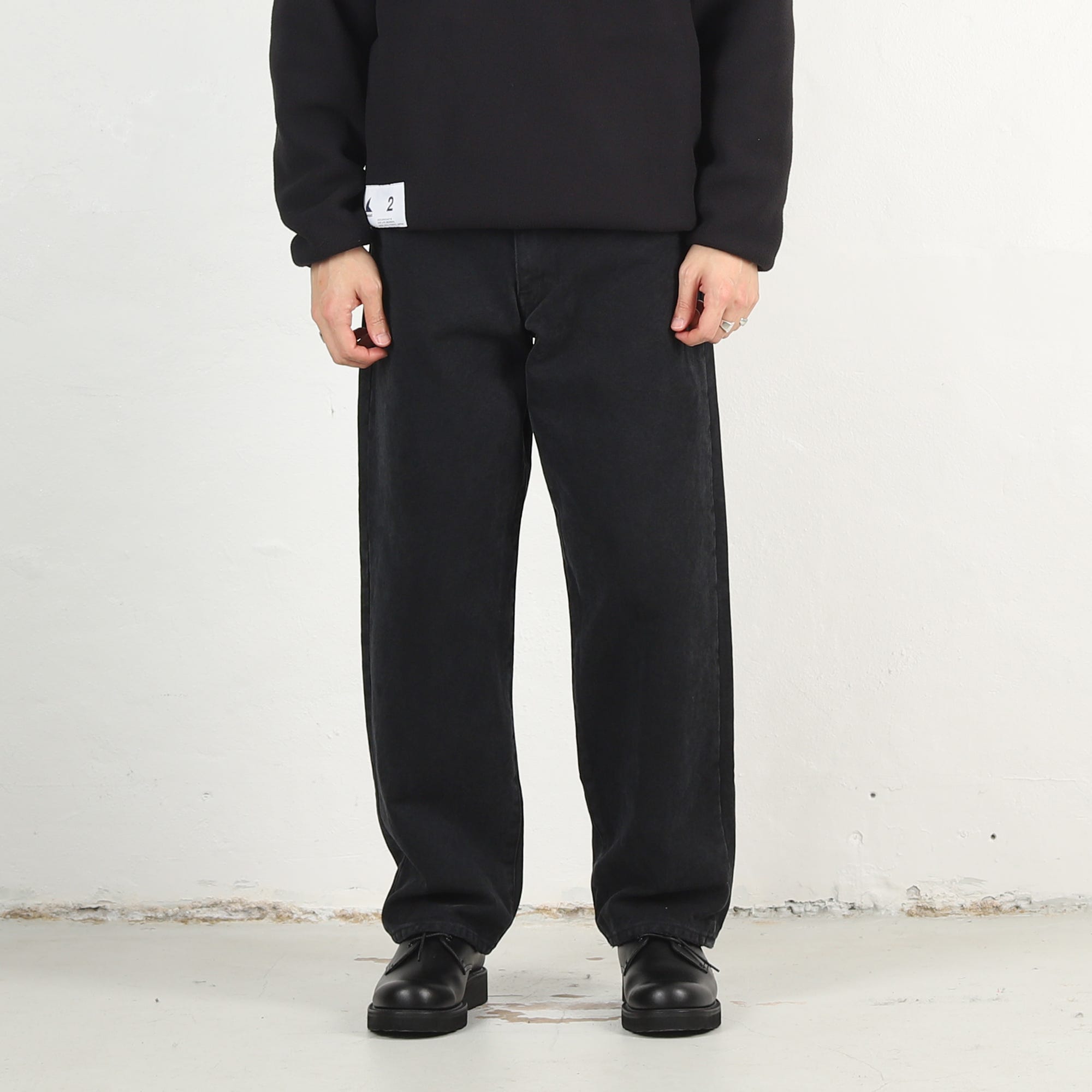 Descendant 1995 Duck Trousers Baggy - Black