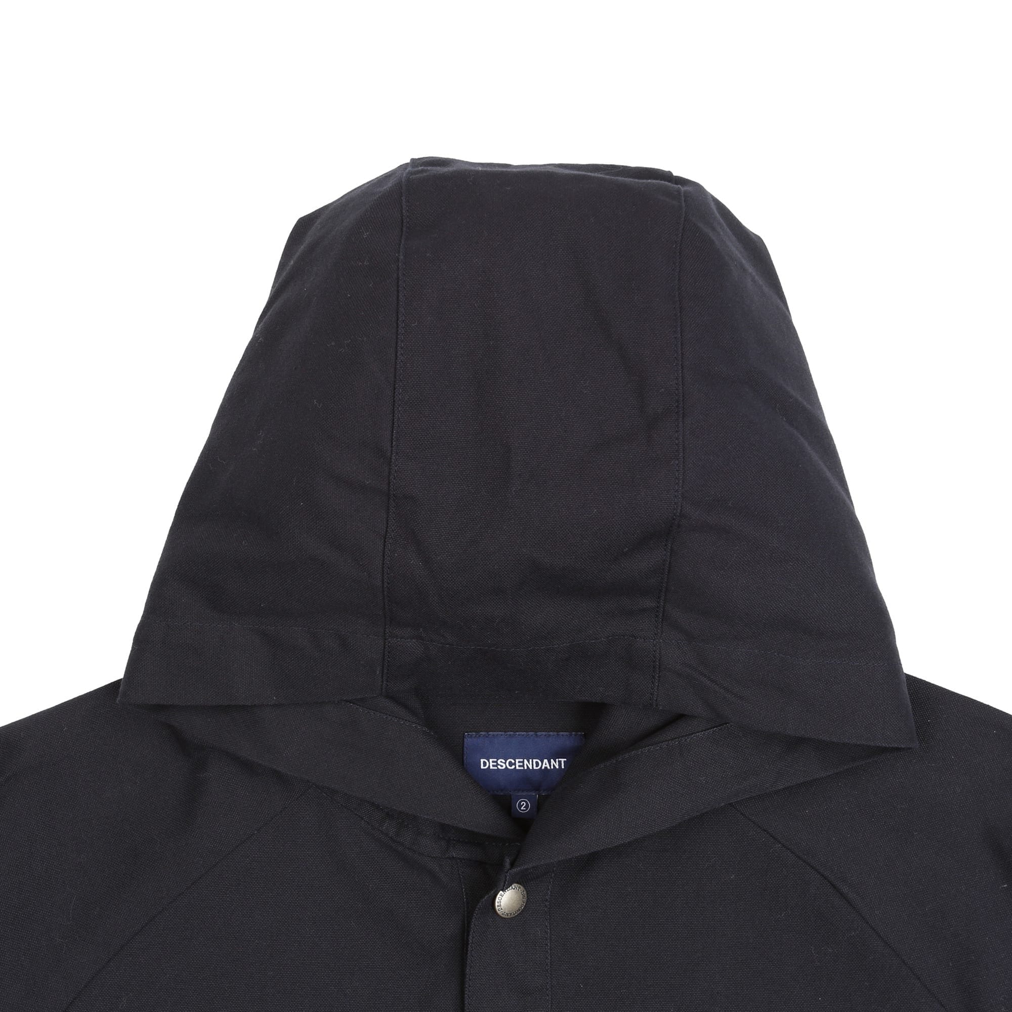 Descendant Mole Hooded LS Shirt - Black