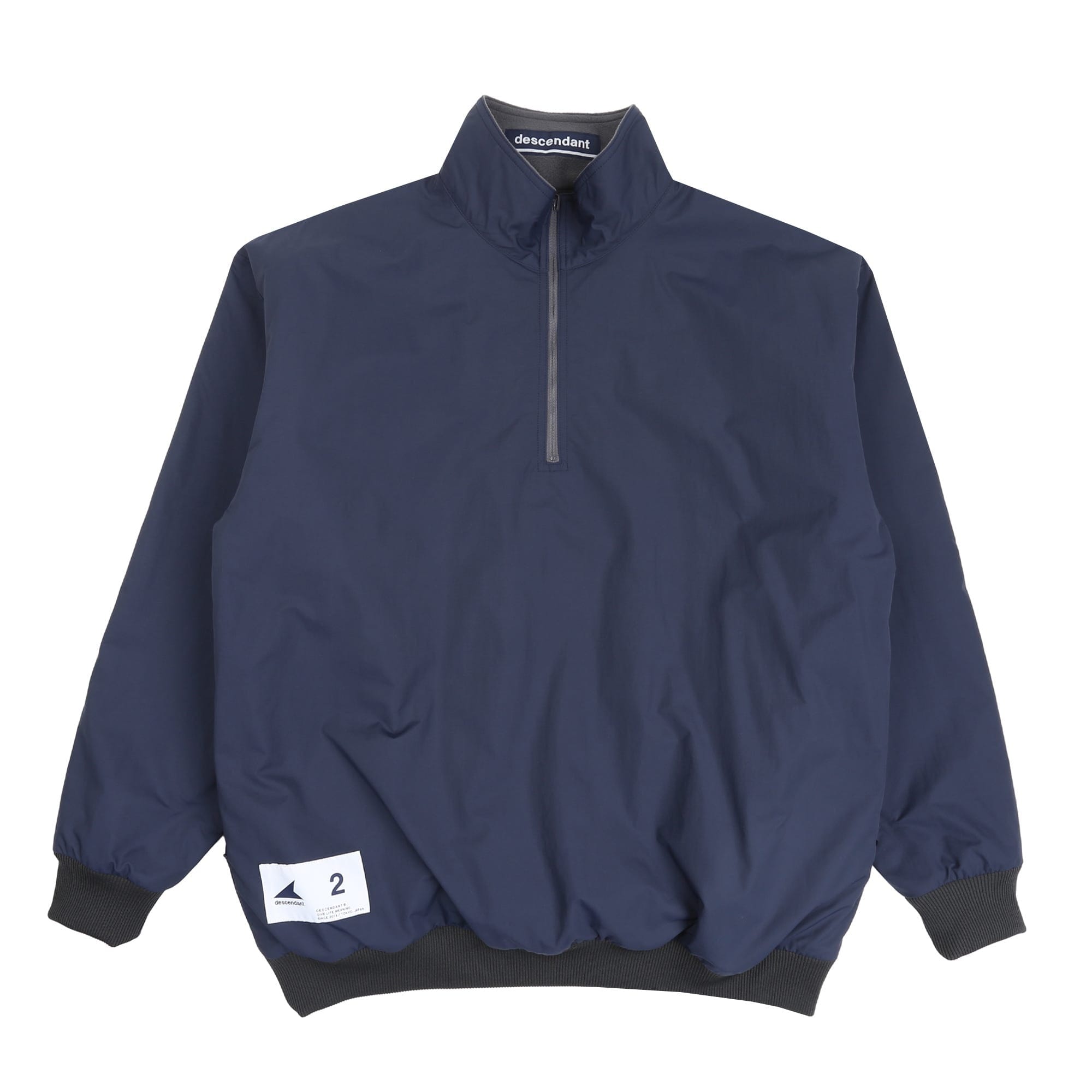 Descendant Tide Half Zip Jacket - Navy