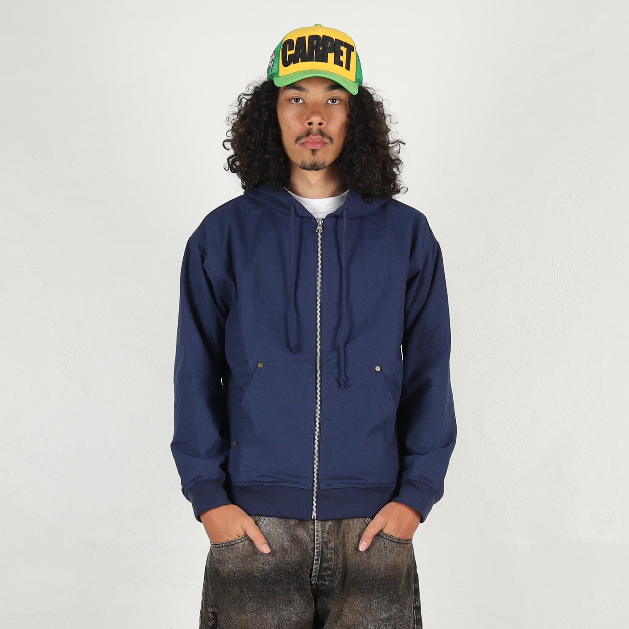 Carpet C-Star Ripstop Jacket - Navy