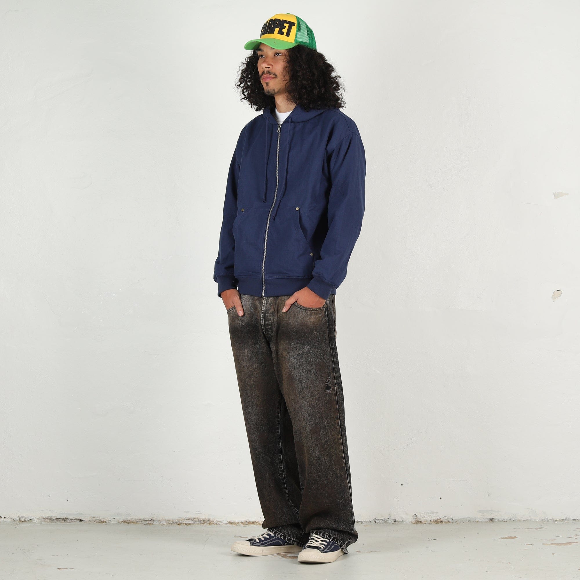 Carpet C-Star Ripstop Jacket - Navy