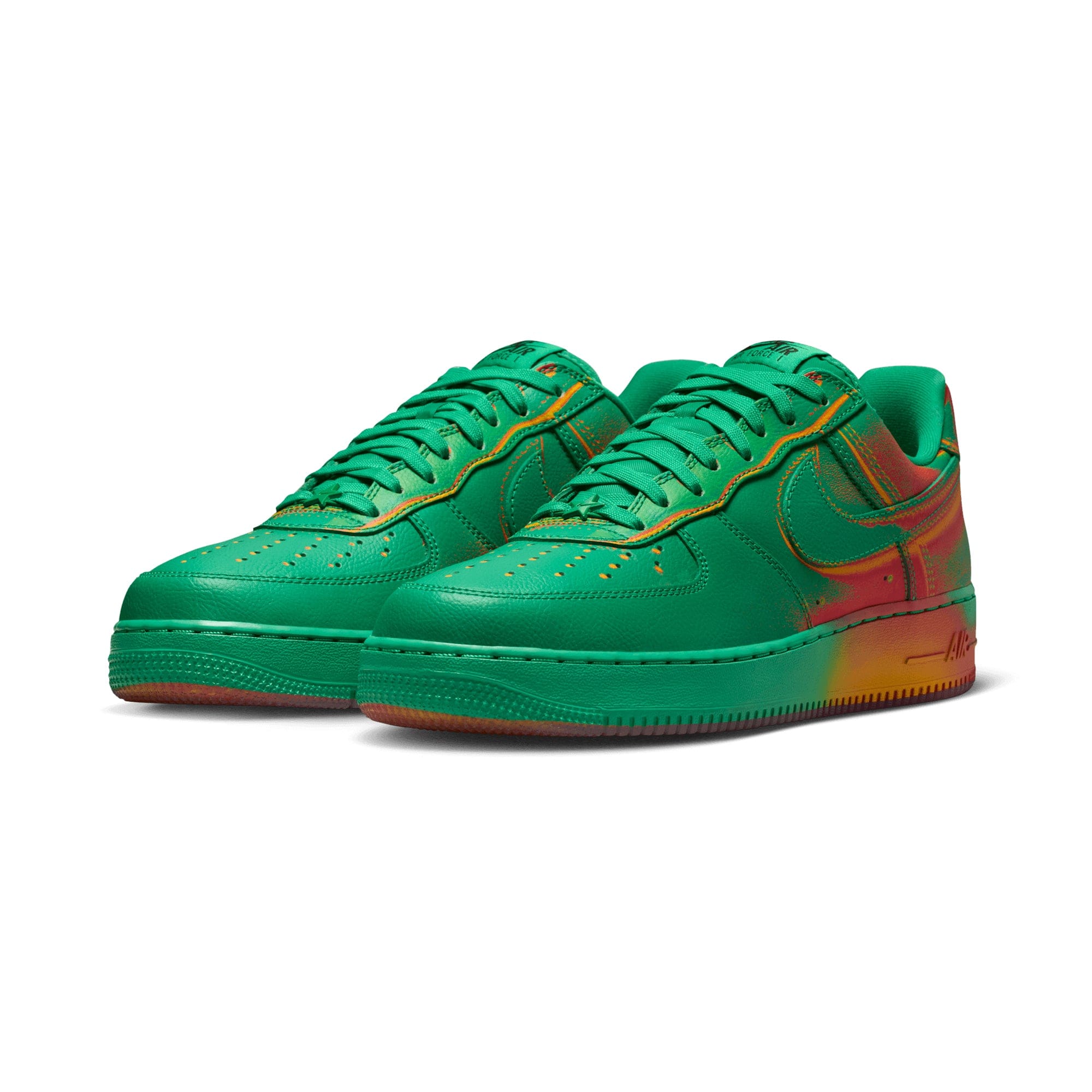 Nike Air Force 1 Low - Stadium Green/Bright Crimson