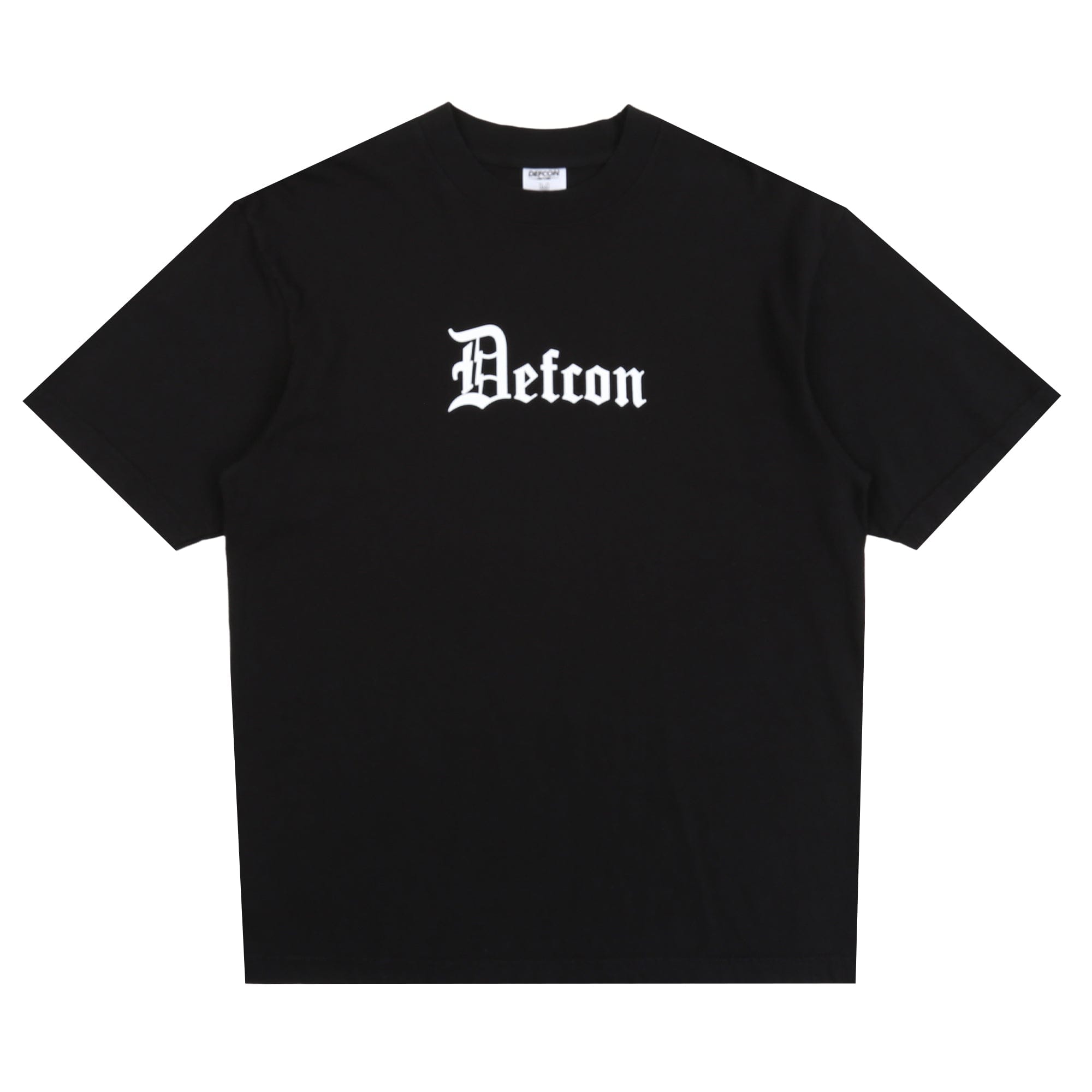 Defcon Old English T-Shirt - Black