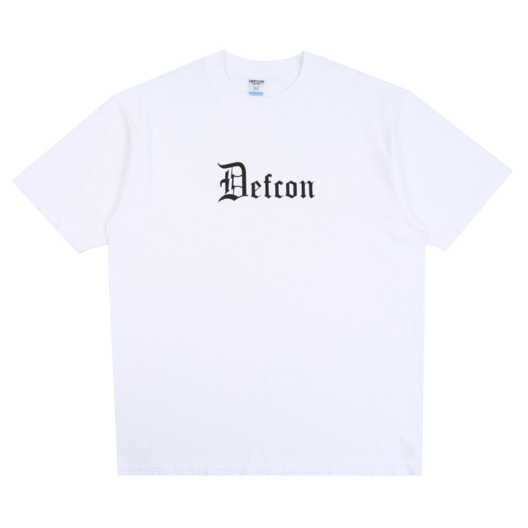 Defcon Old English T-Shirt - White