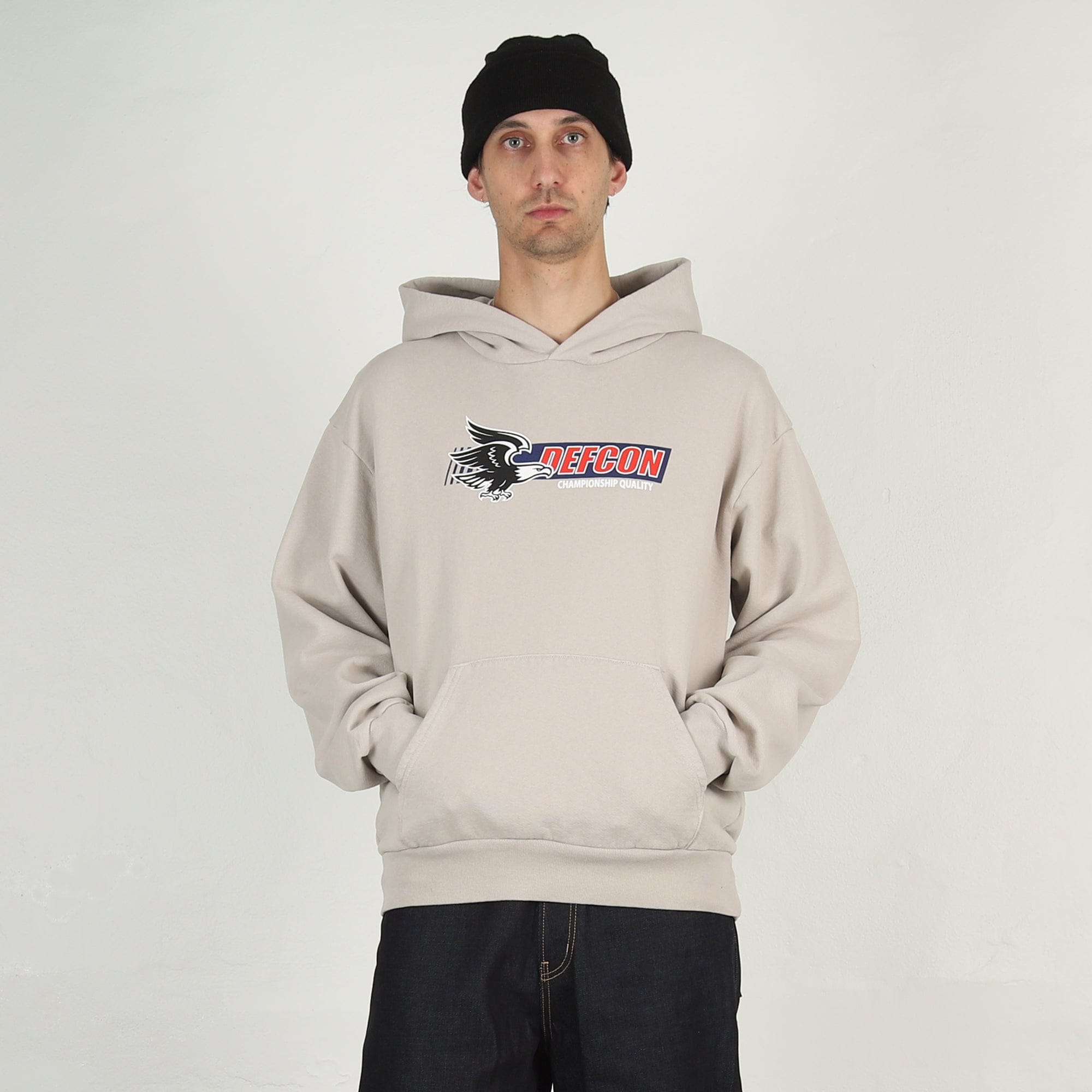 Defcon Championship Quality Hoodie - Grey