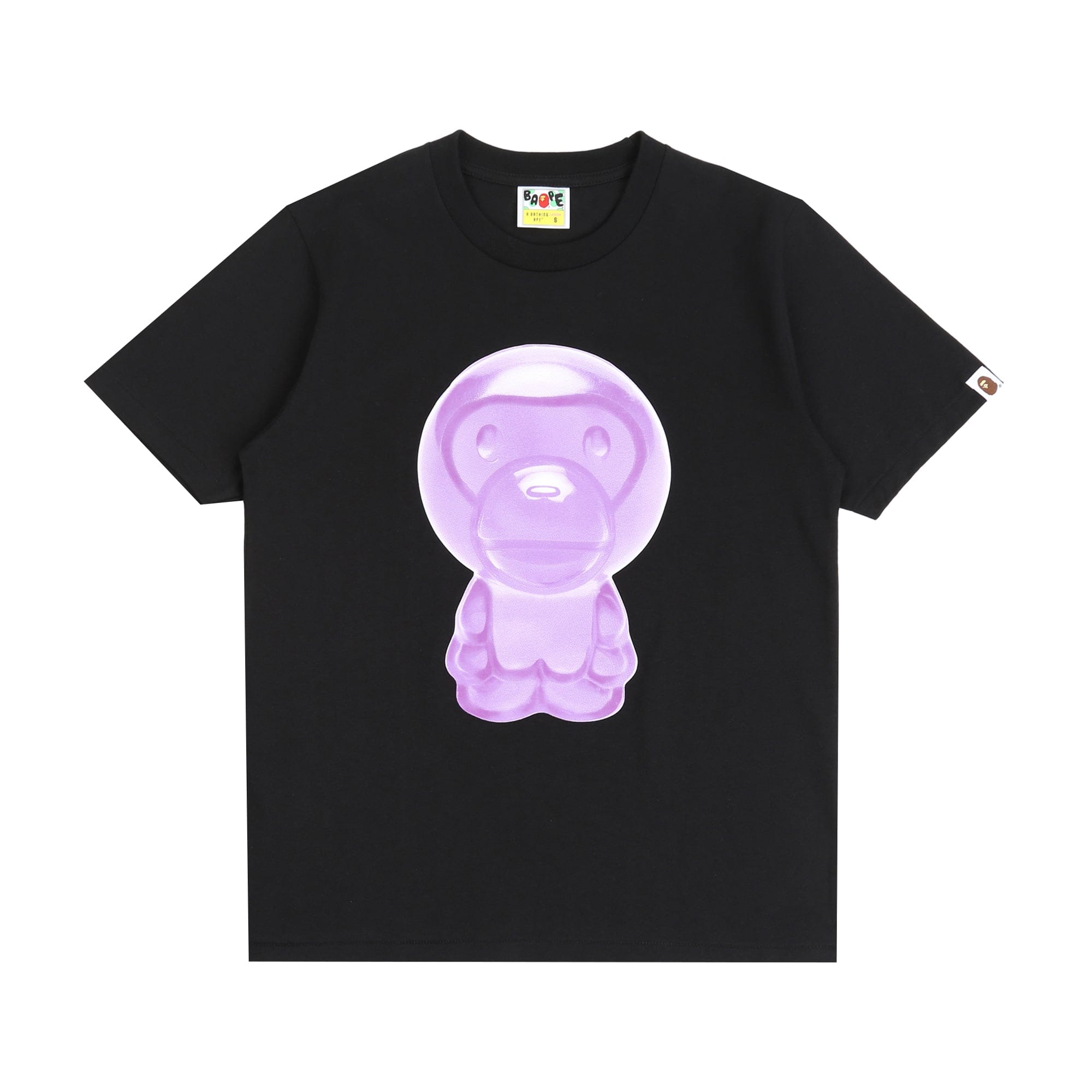 BAPE W' Milo Gummy Candy T-Shirt - Black