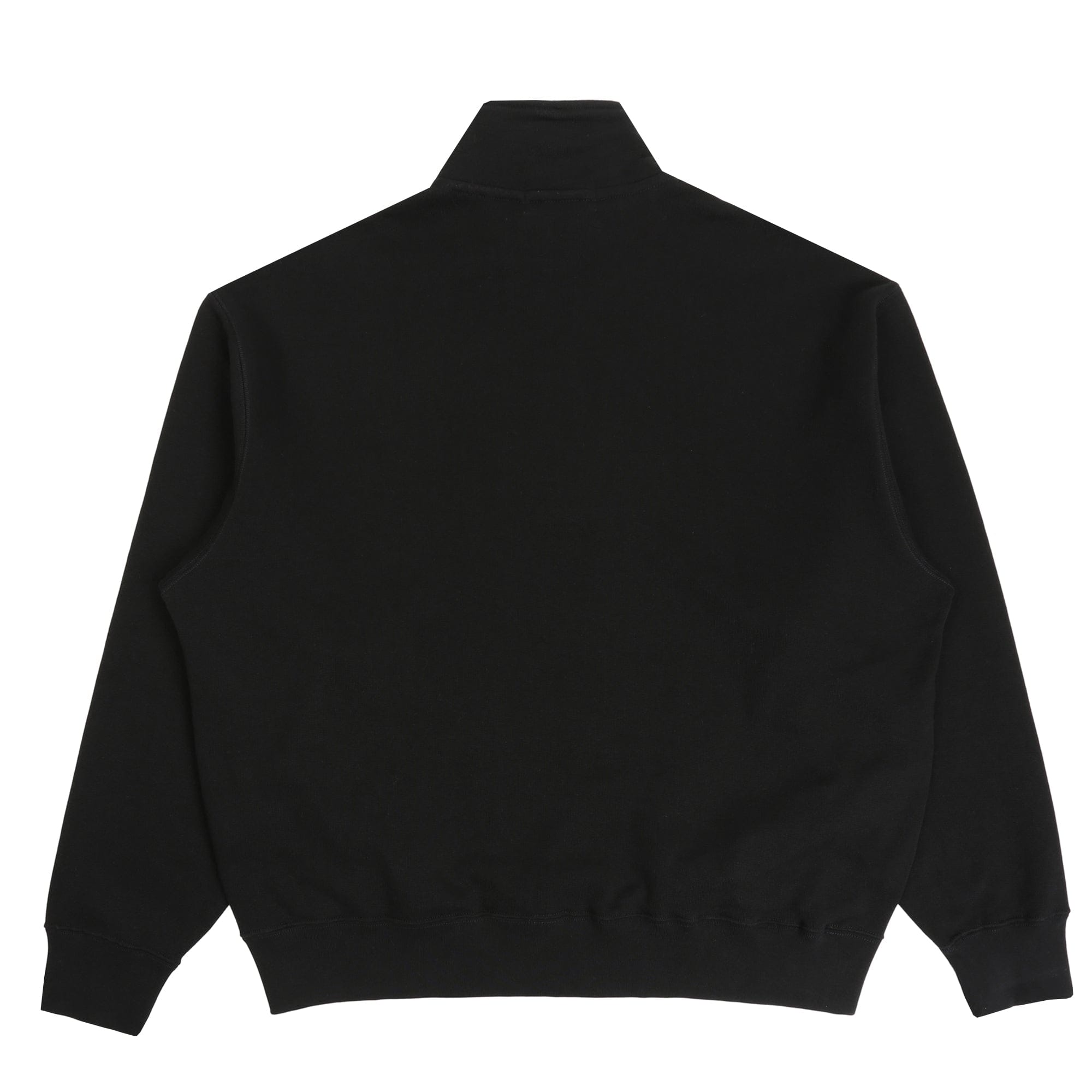 BAPE College Half Zip Relaxed Sweatshirt - Black