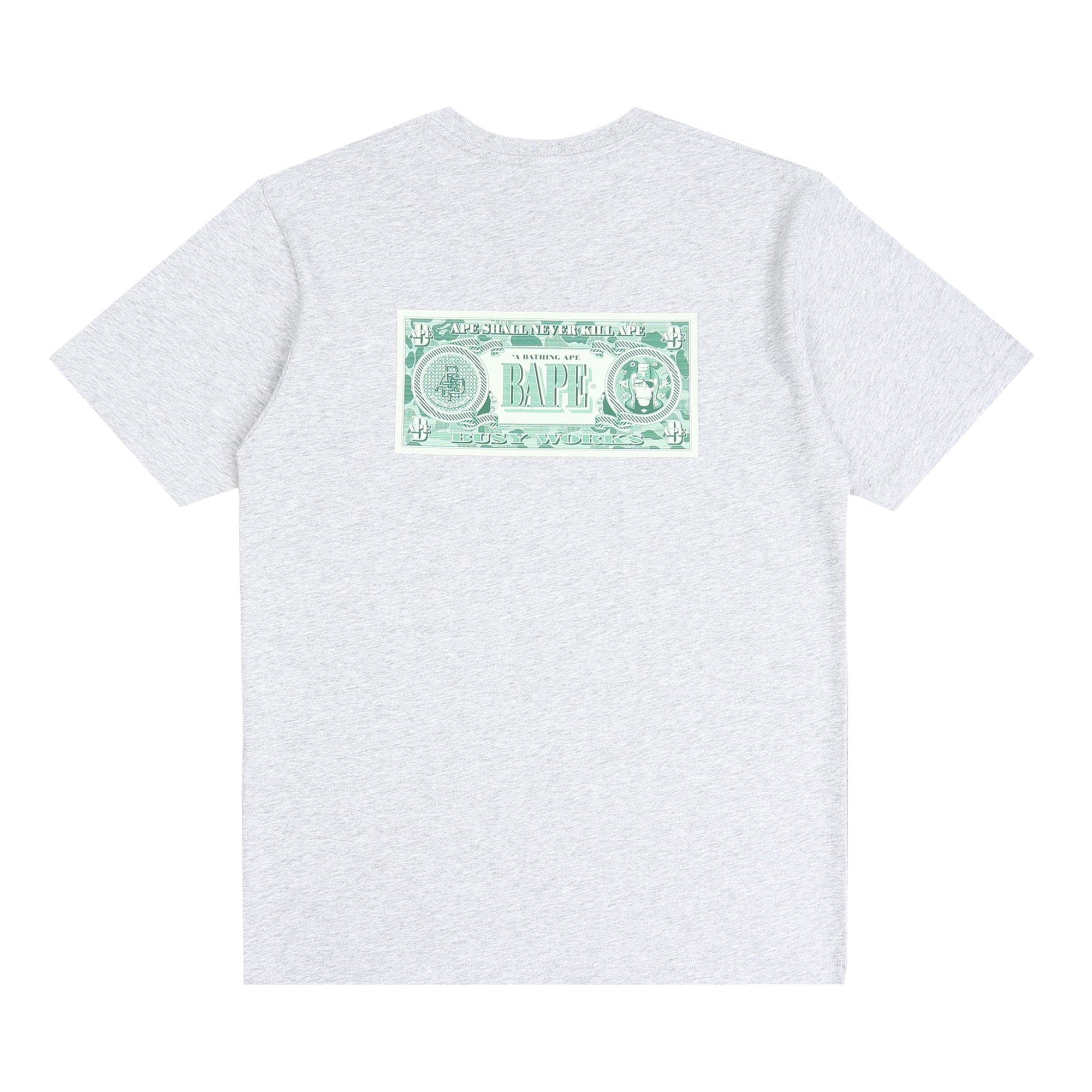 BAPE Banknote T-Shirt - Grey