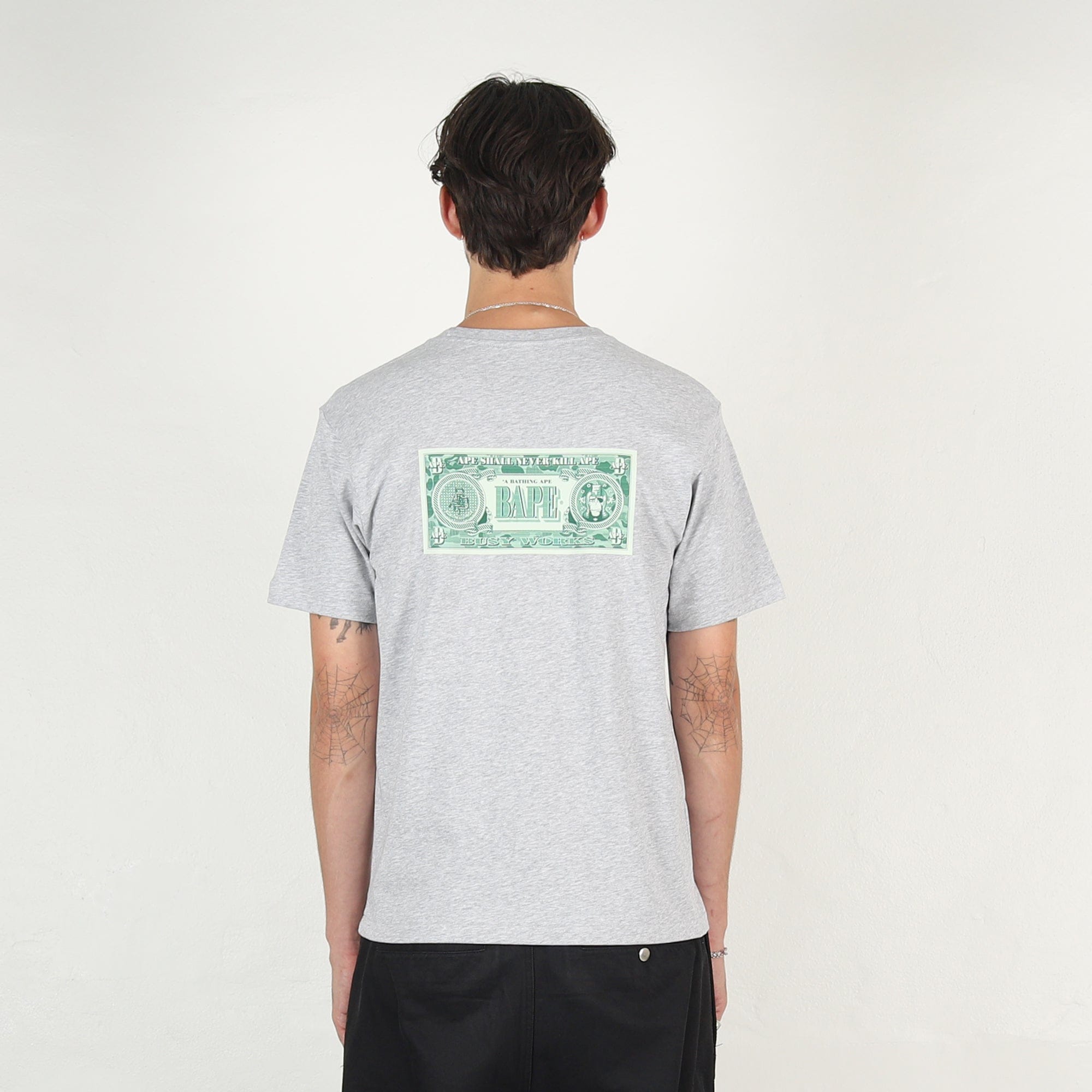 BAPE Banknote T-Shirt - Grey