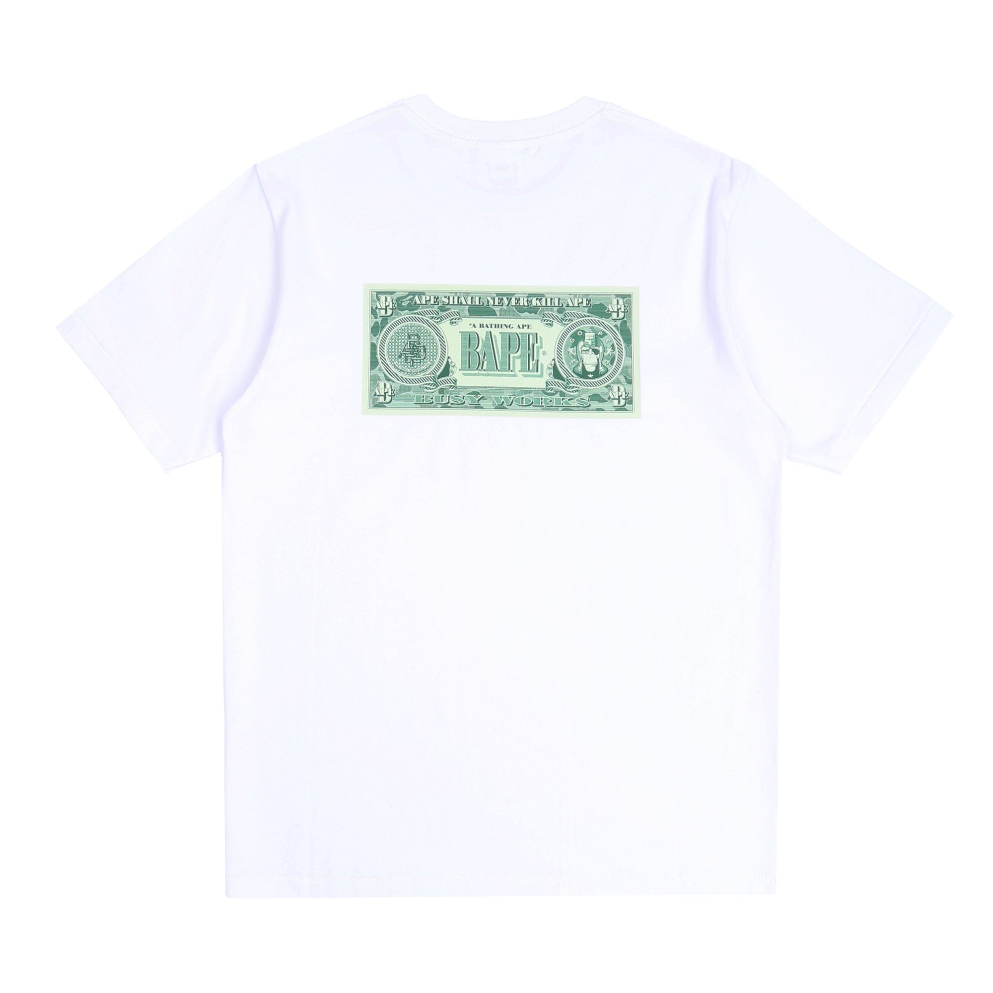 BAPE Banknote T-Shirt - White