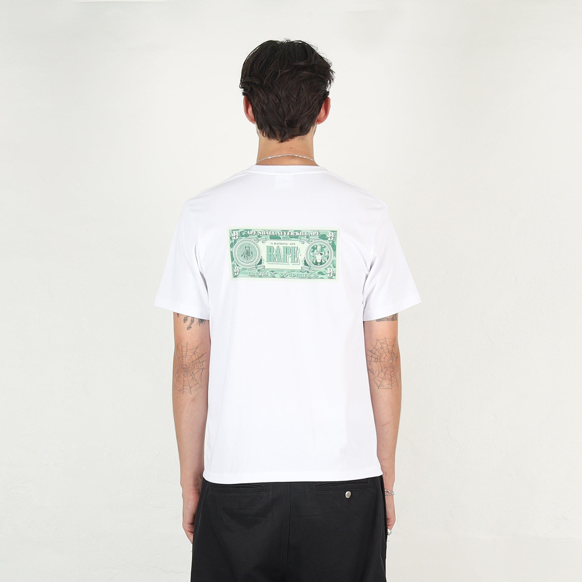 BAPE Banknote T-Shirt - White