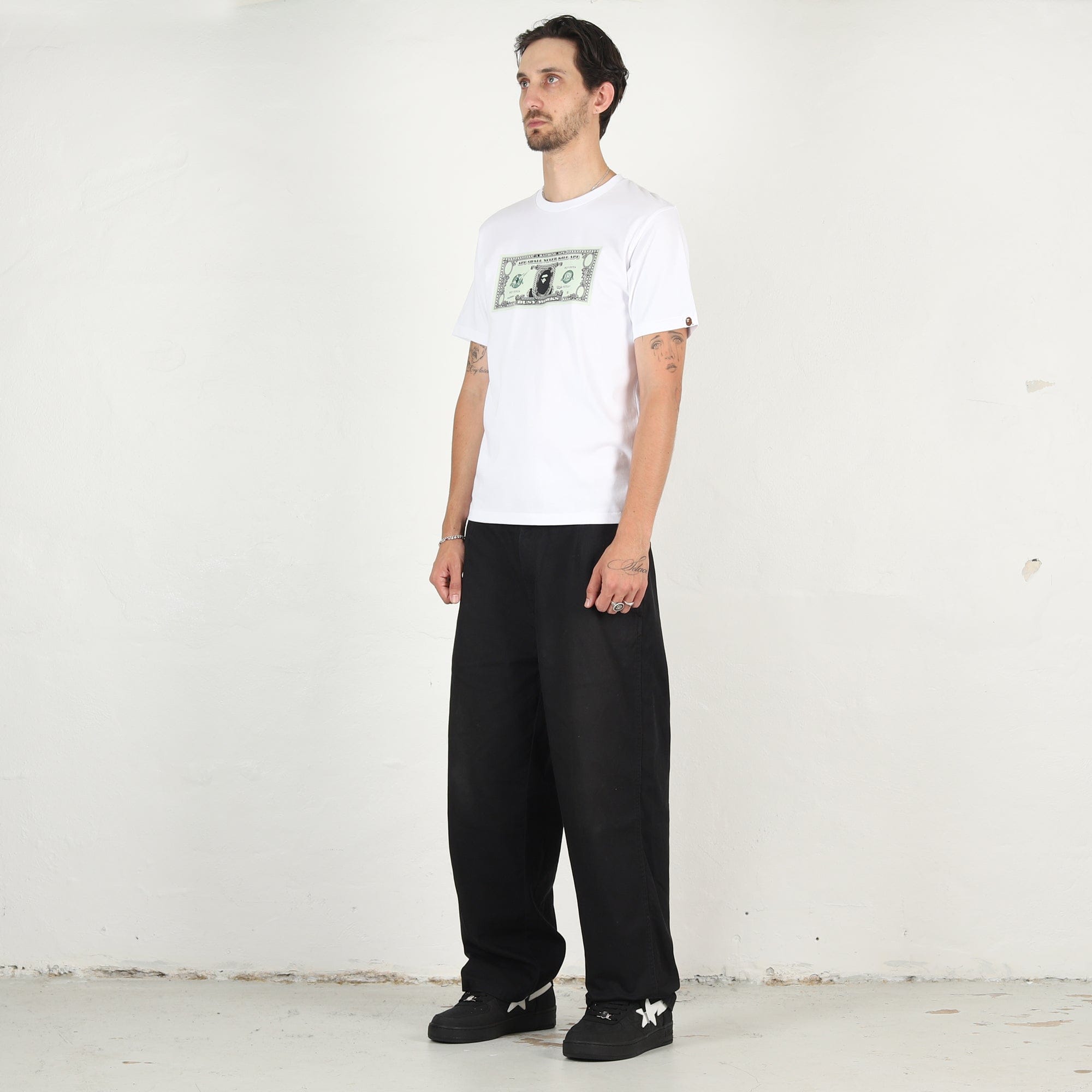 BAPE Banknote T-Shirt - White