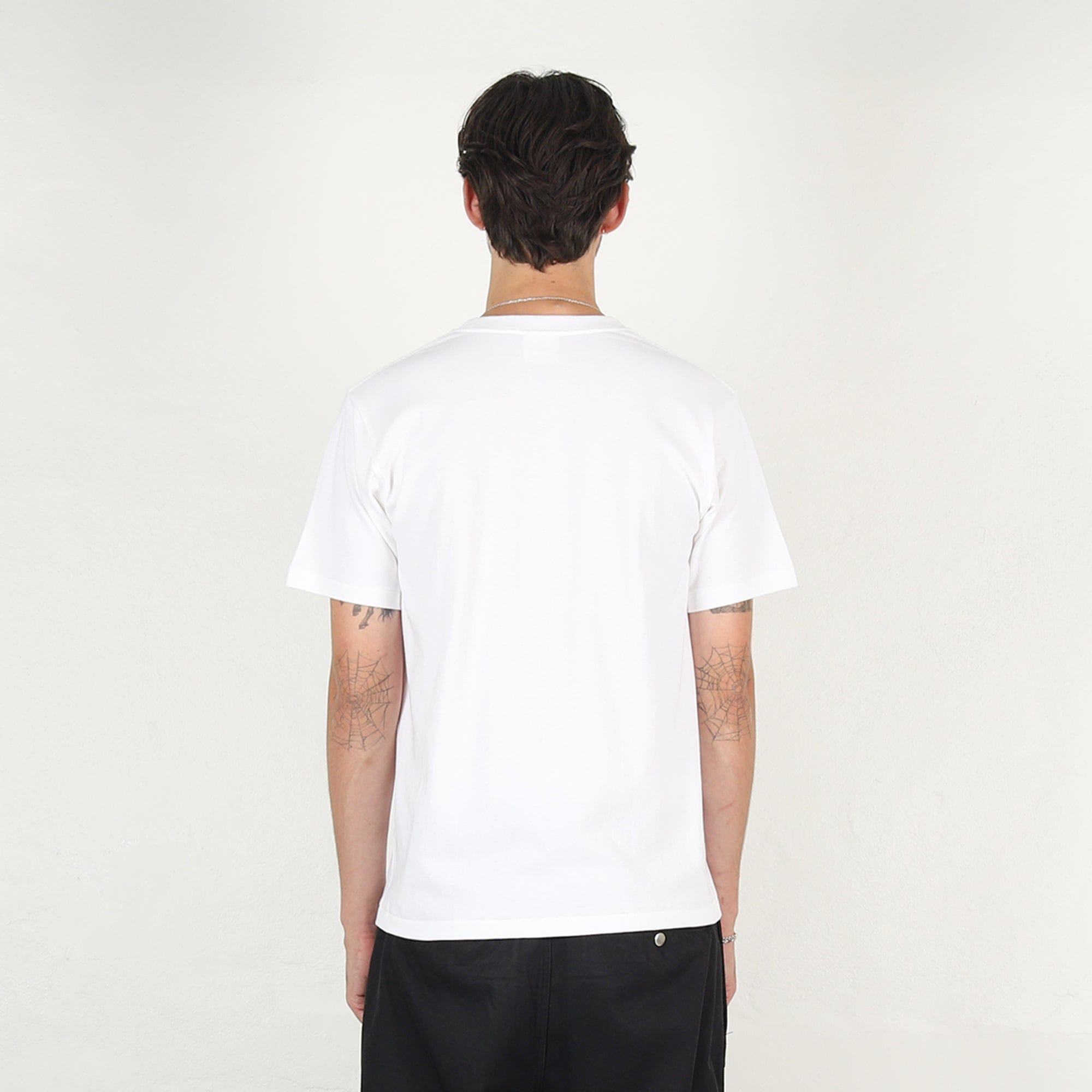 BAPE Multi Pixel Camo College T-Shirt - White/Black