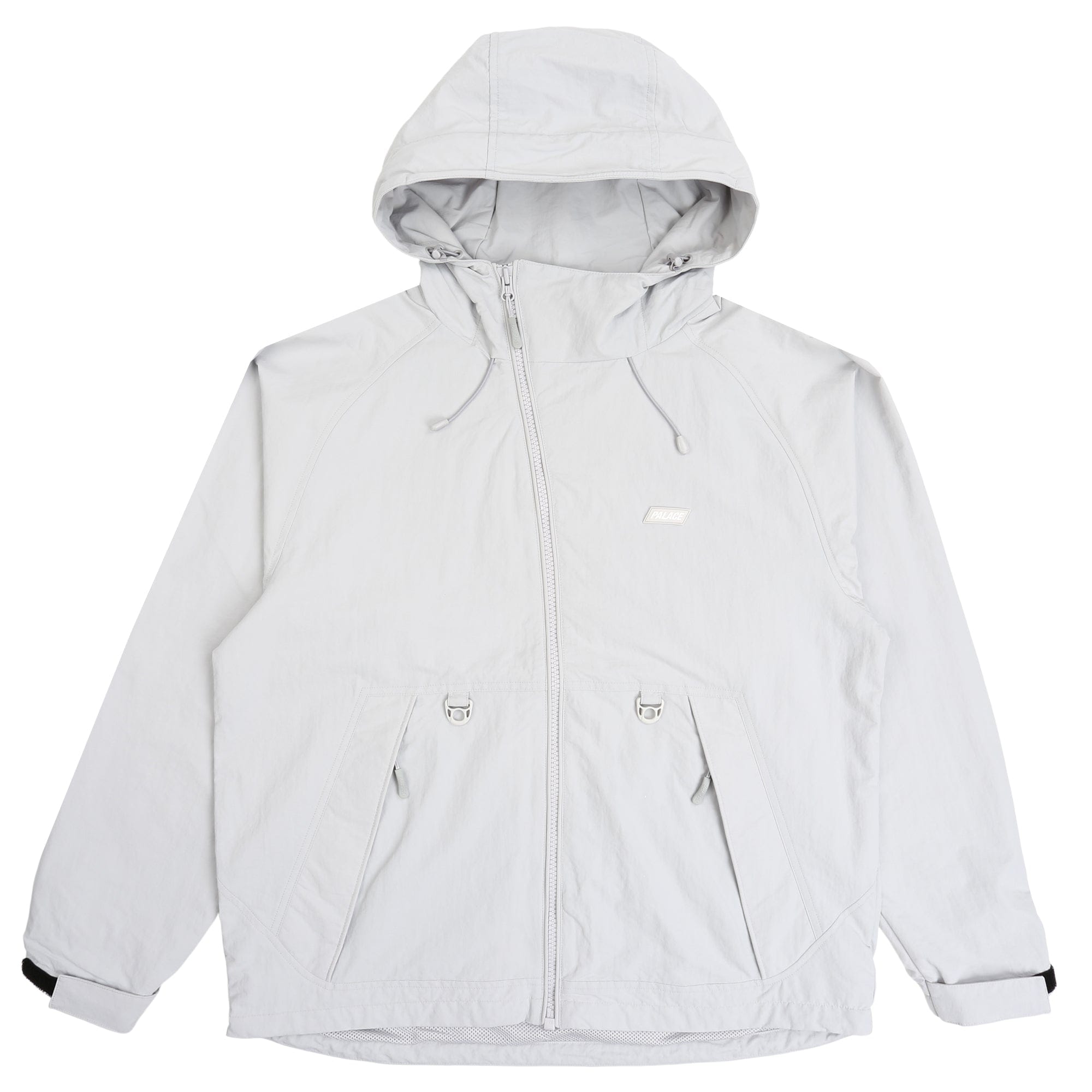 Palace Asym Shell Jacket - Concrete Grey