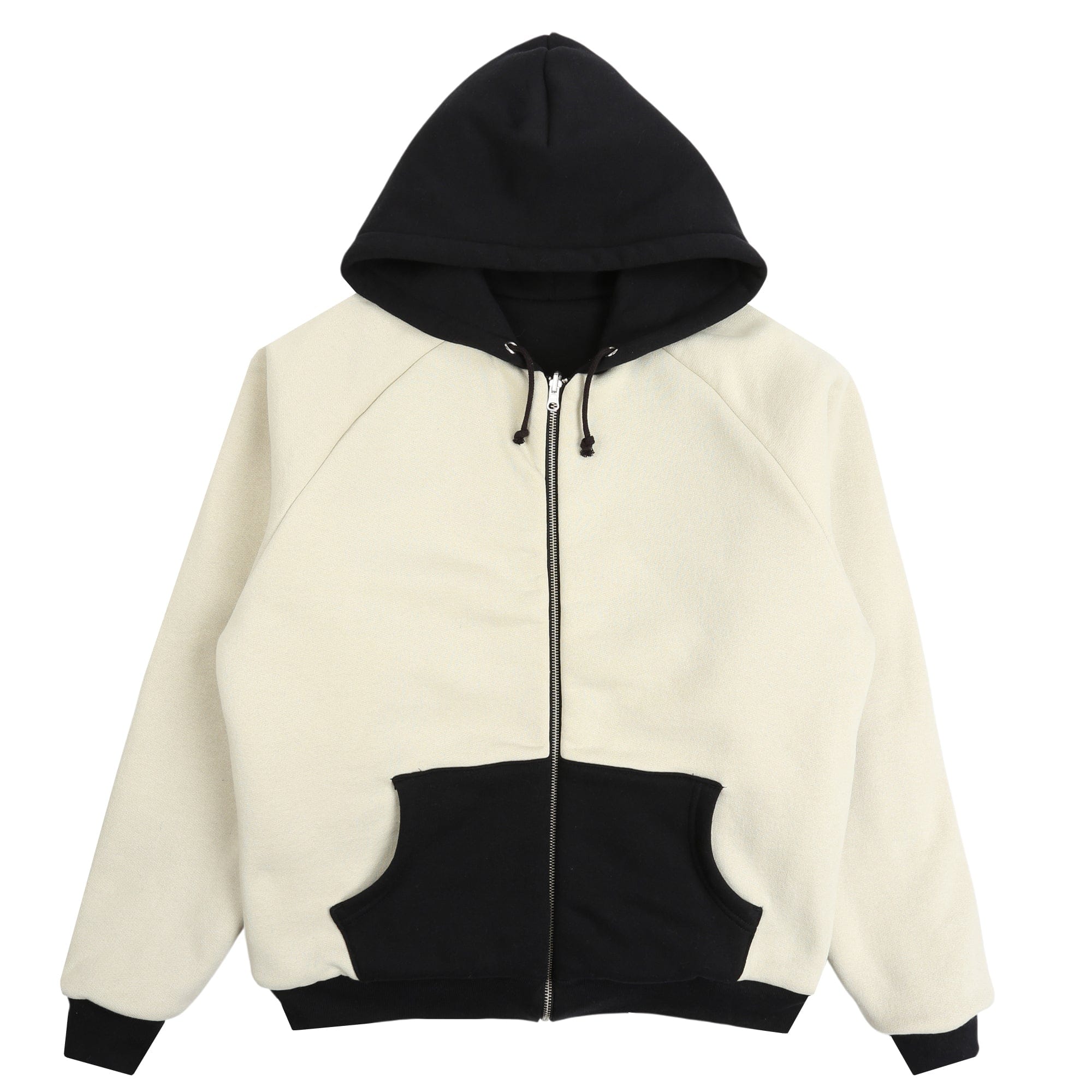 Cease Reversible Zip Hoodie - Black/Stone