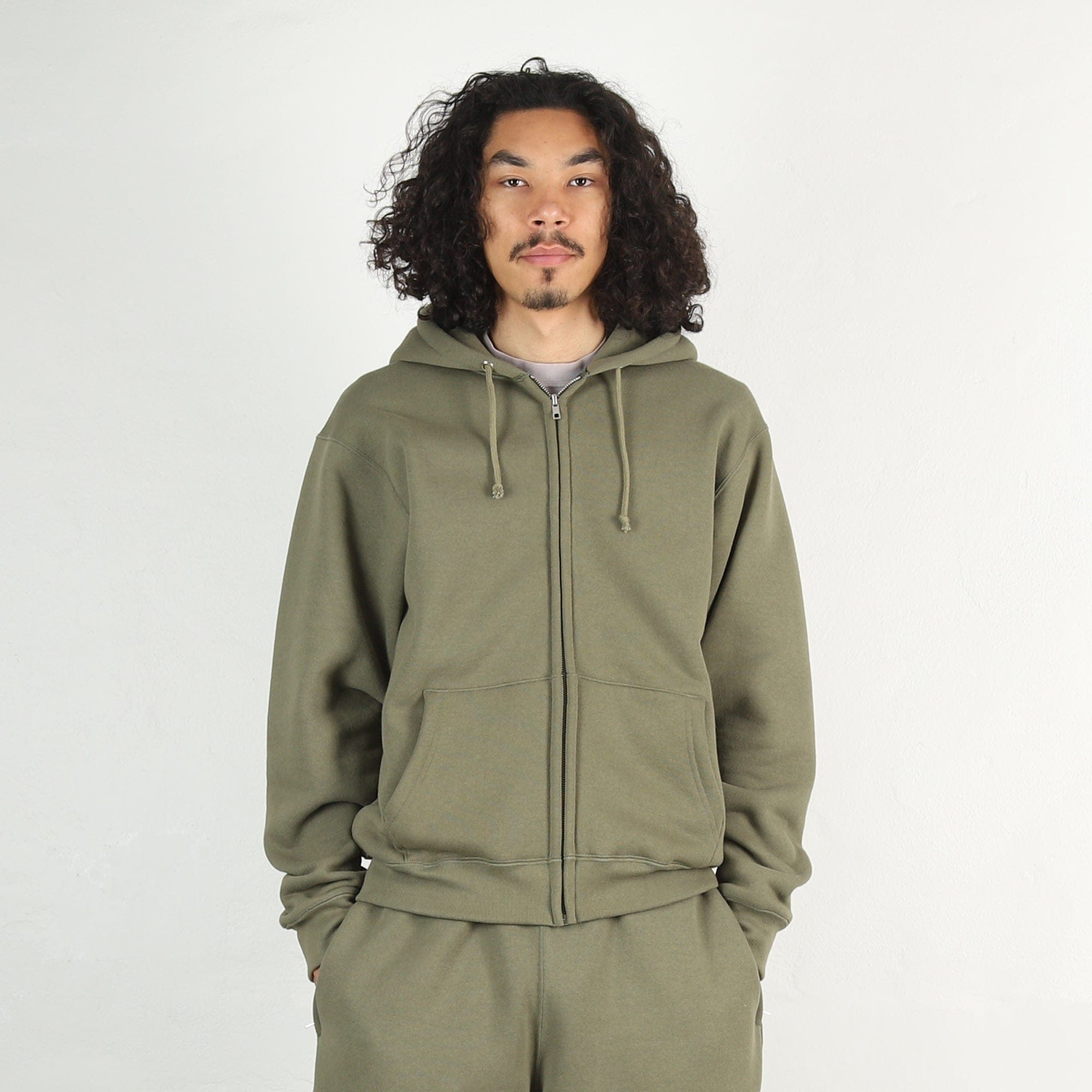 Cease Standard Zip Hoodie - Olive