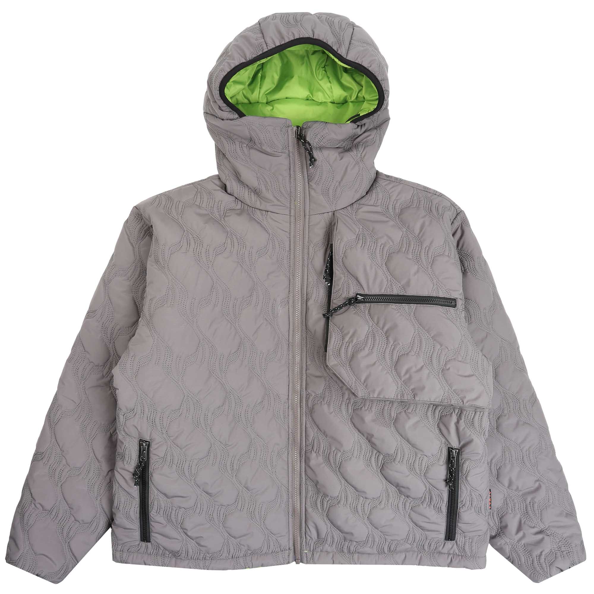 Cease C's Parka - Steel/Gecko Green