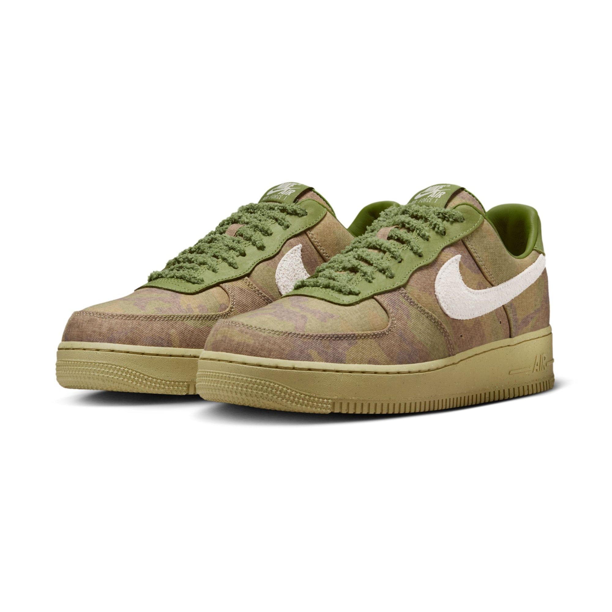 Nike Air Force 1 Low QS Camo - Wheatgrass