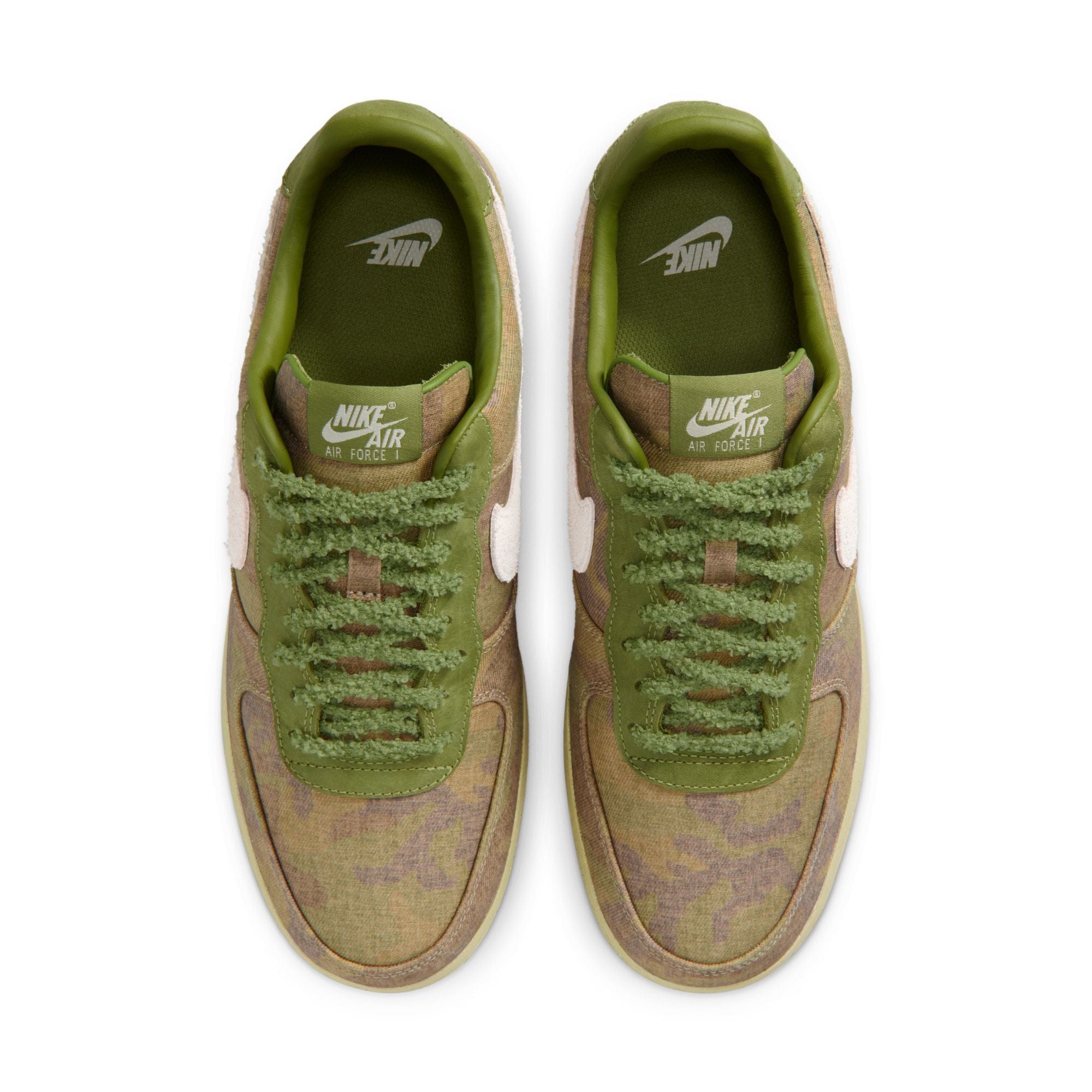 Nike Air Force 1 Low QS Camo - Wheatgrass
