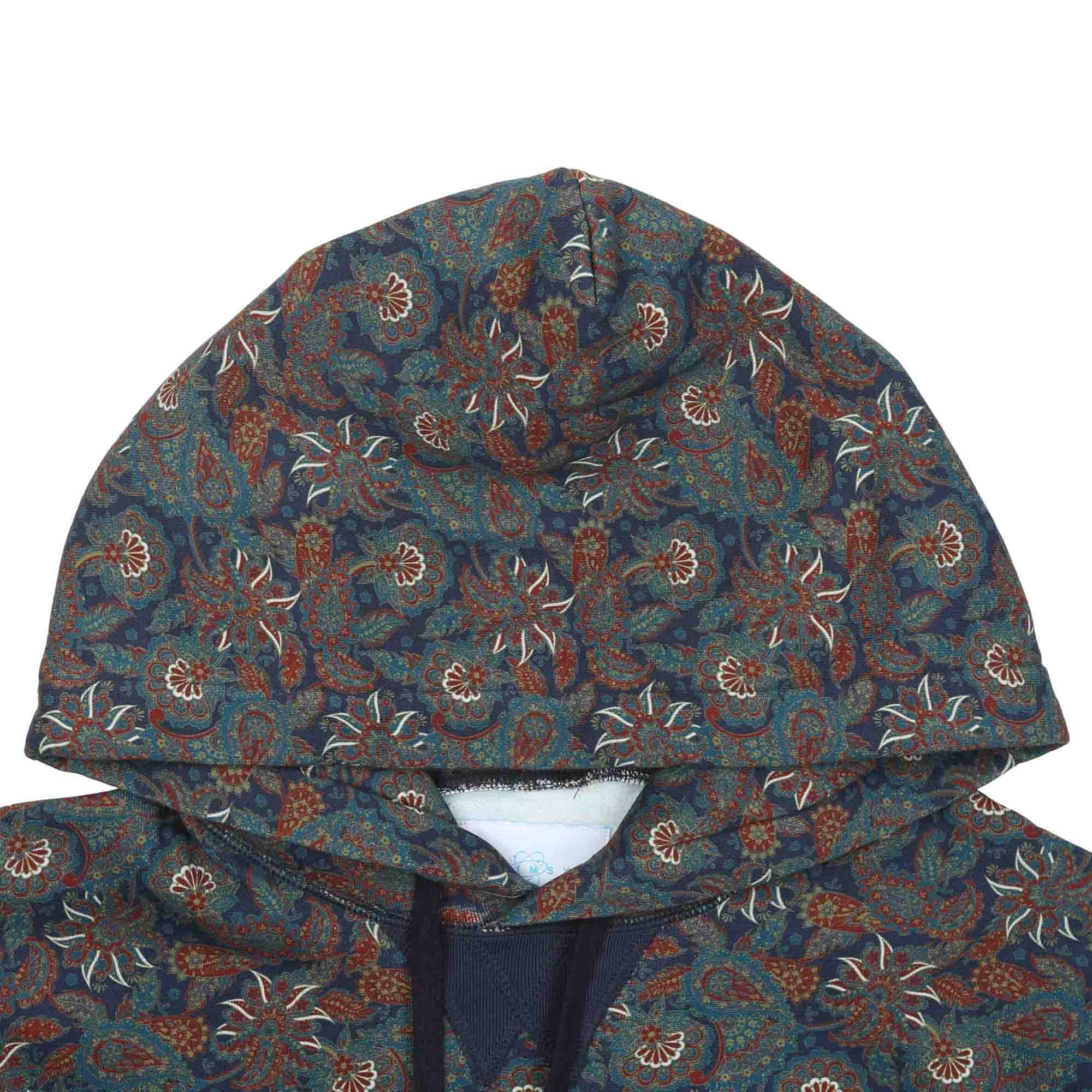 Whimsy Paisley Hoodie - Navy