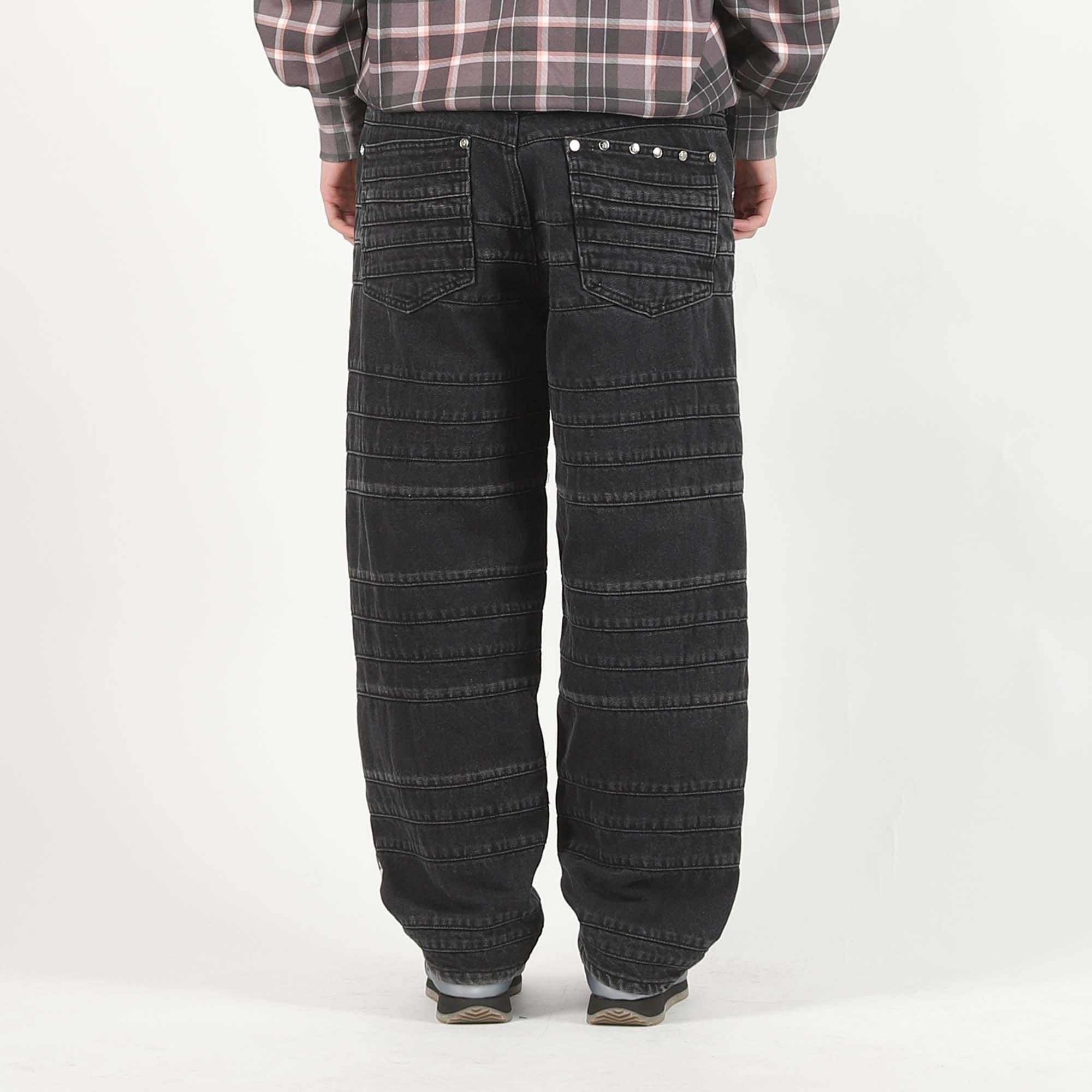 Star Team Layered Star Jeans - Black