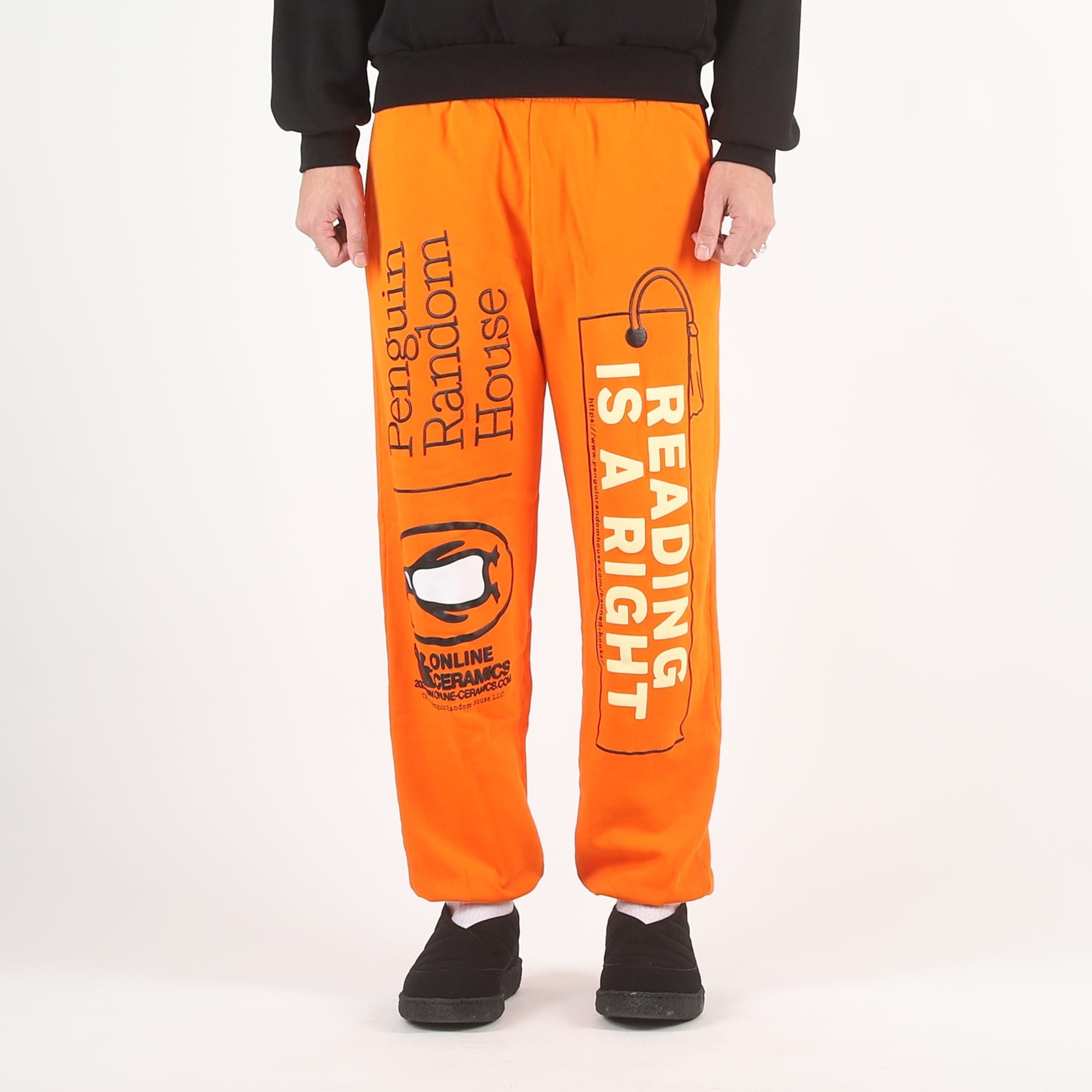 Online Ceramics Penguin Random House Reading Sweatpant - Rust