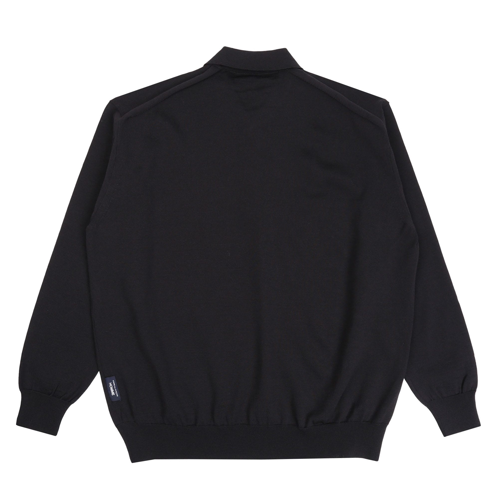CDG HOMME Worsted Wool Jersey - Dark Navy