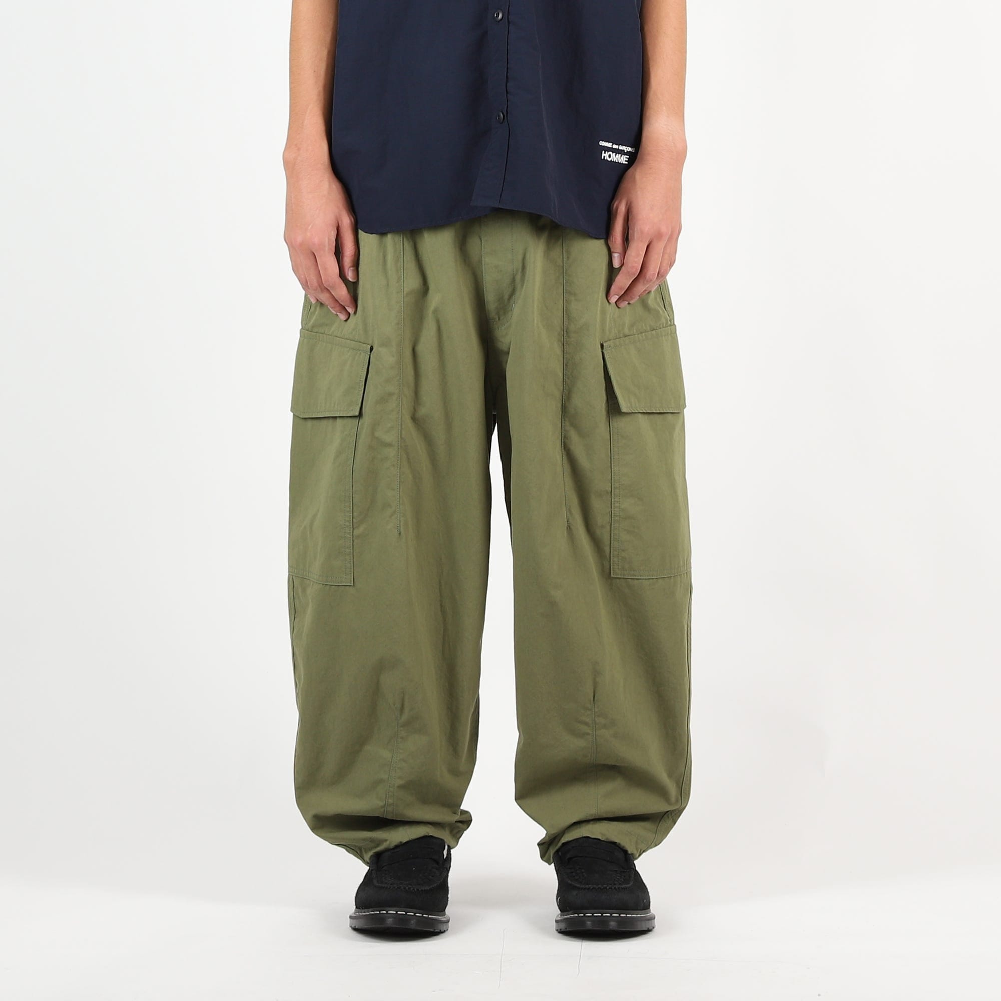 CDG HOMME Cotton Compact Weather Pant - Khaki
