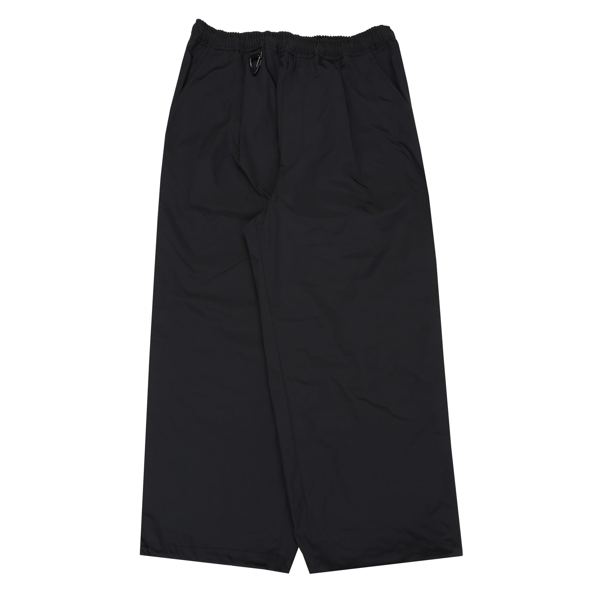 Comme Des Garcons Polyester Twill Mesh Pant - Black