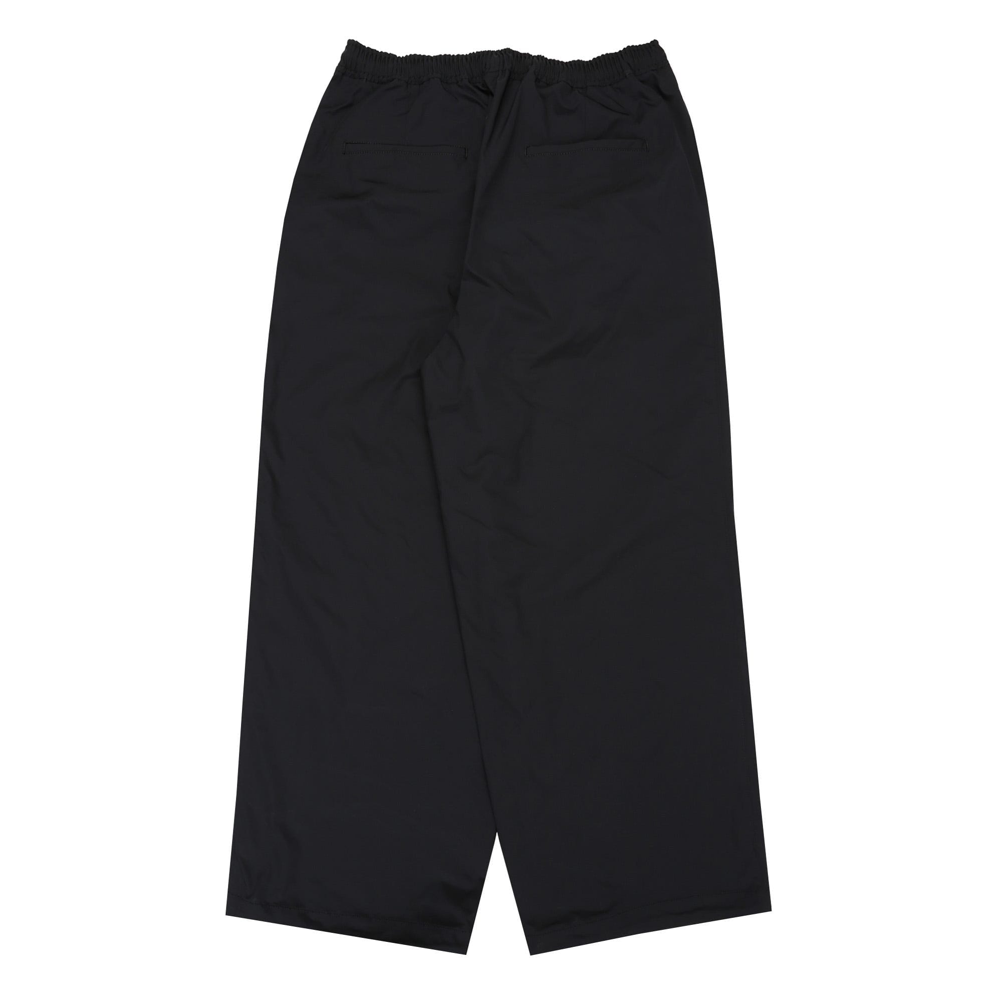 Comme Des Garcons Polyester Twill Mesh Pant - Black