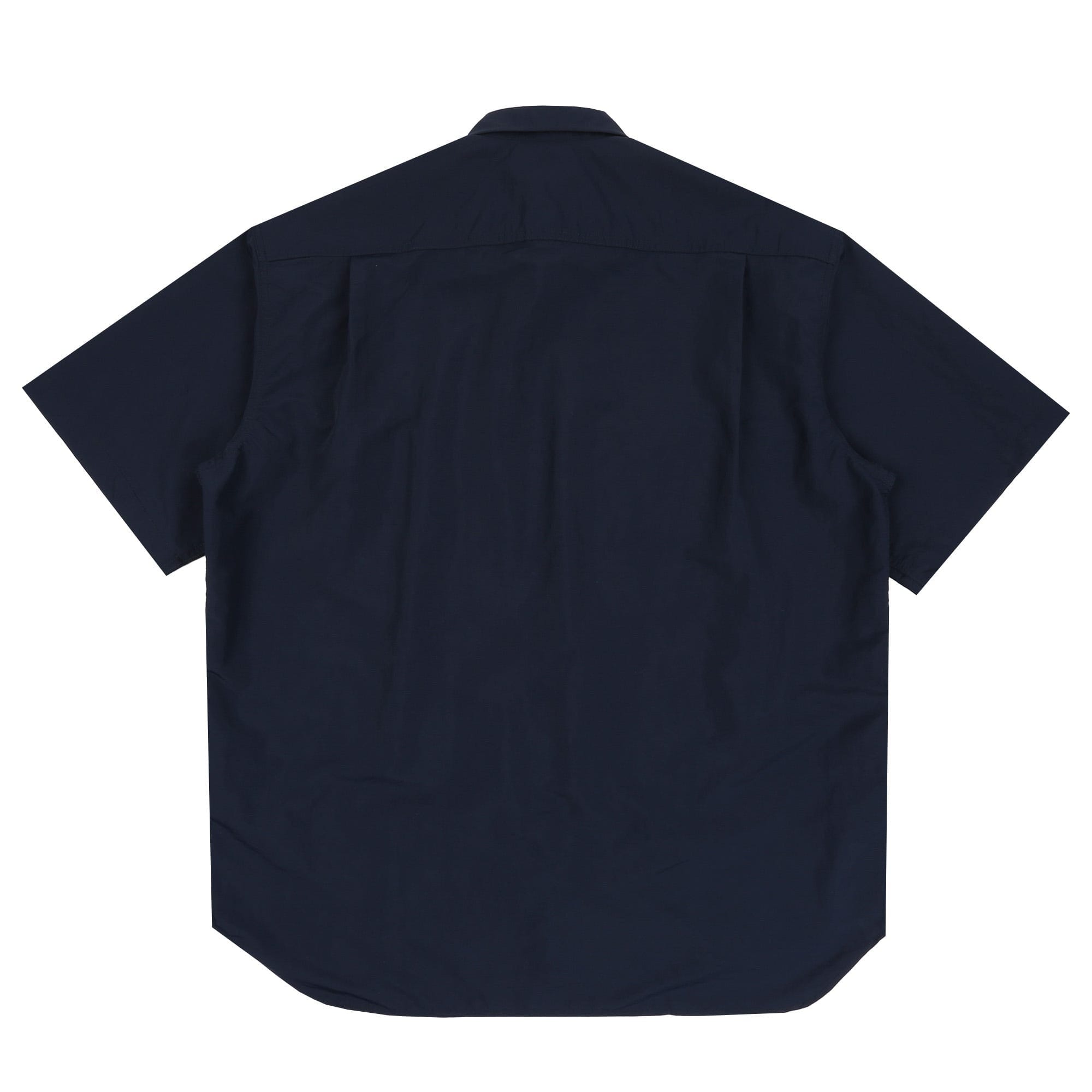 CDG HOMME Nylon Tussah Shirt - Navy