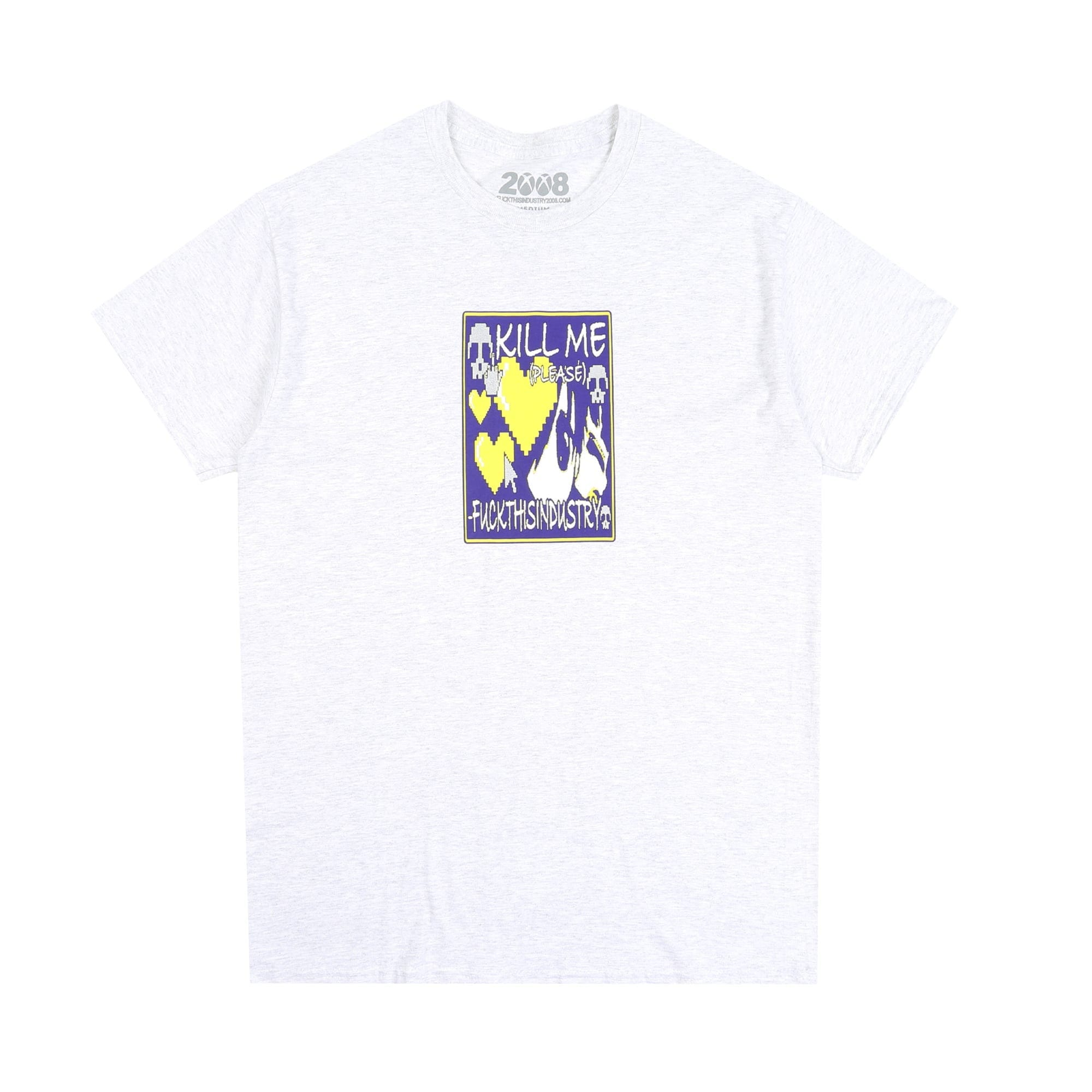 Fuck This Industry Kill Me T-Shirt - Grey