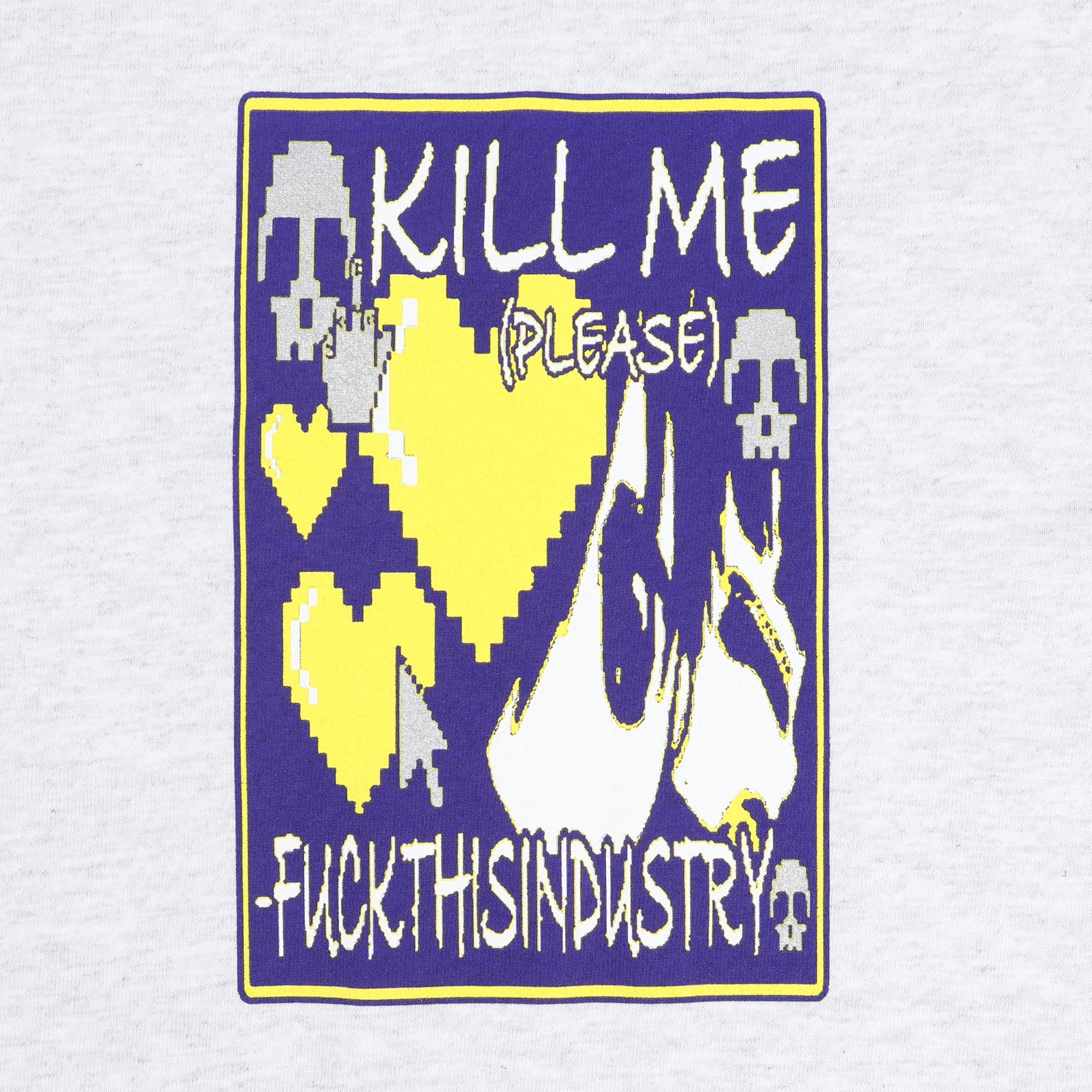 Fuck This Industry Kill Me T-Shirt - Grey
