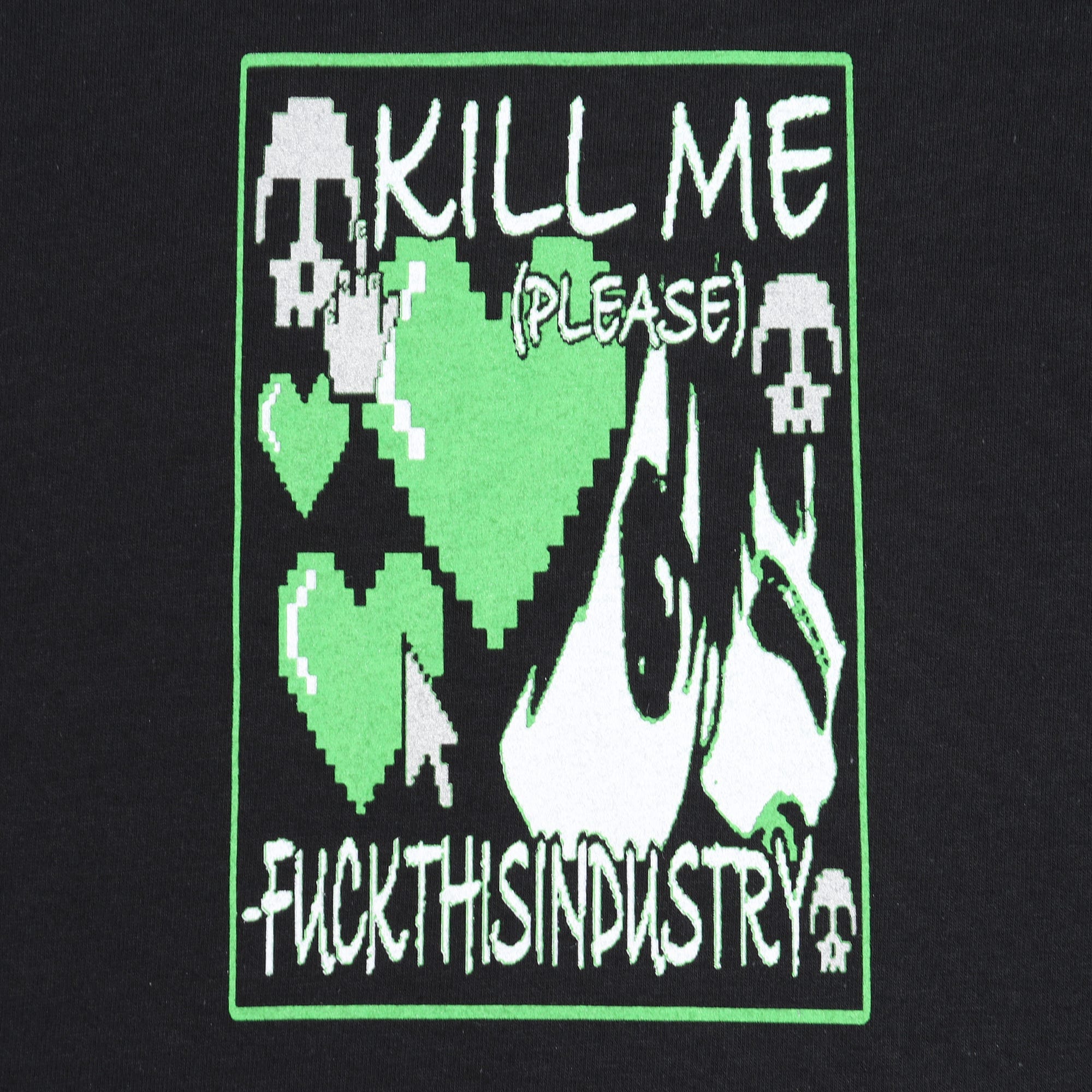 Fuck This Industry Kill Me T-Shirt - Black