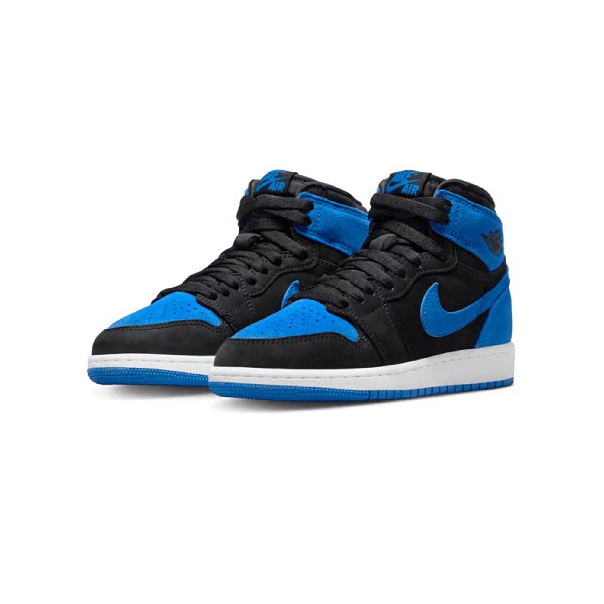 Air Jordan 1 High OG (GS) - Black/Royal Blue