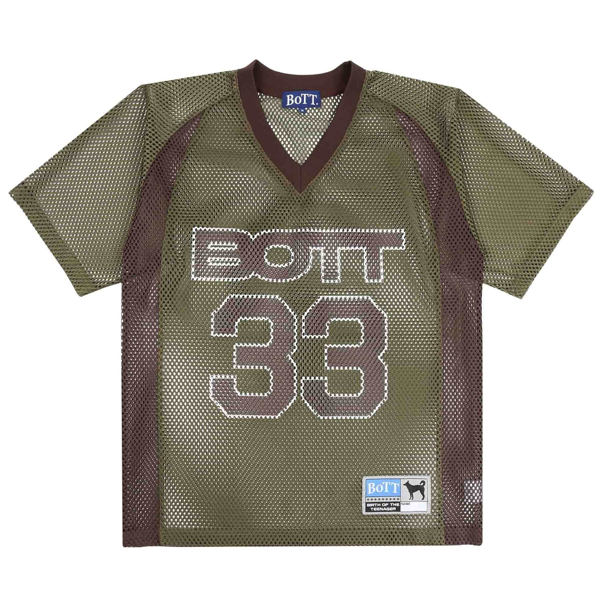 Bott Mesh Football Shirt - Olive