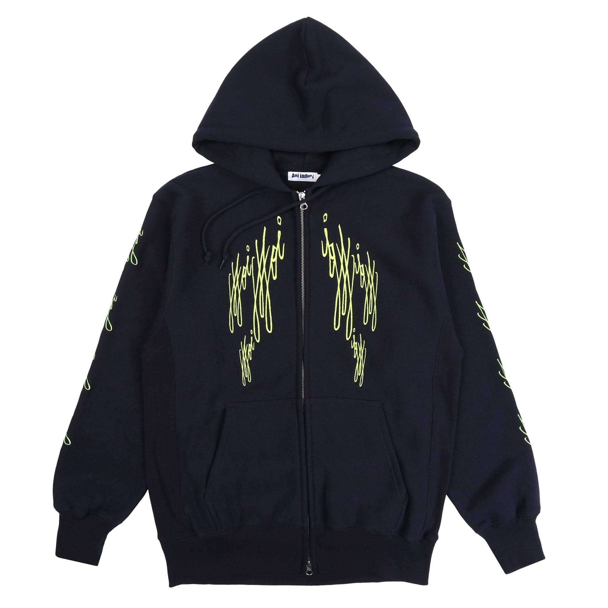Aoi Industry Uteki Zip Hoodie - Navy