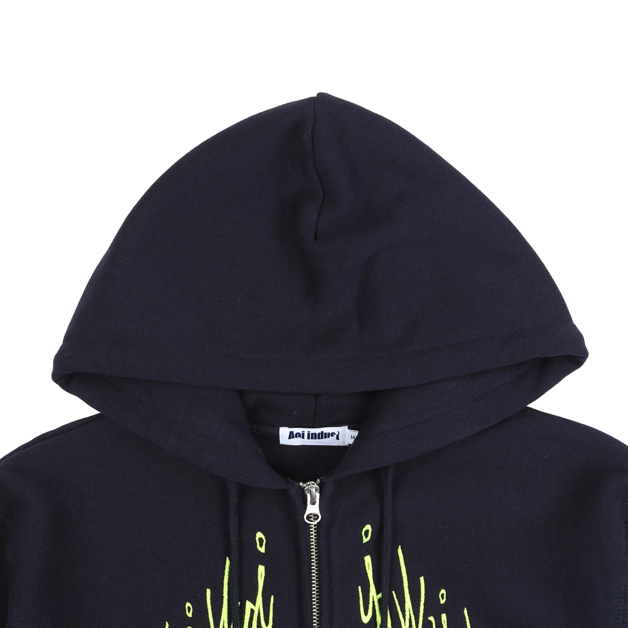 Aoi Industry Uteki Zip Hoodie - Navy