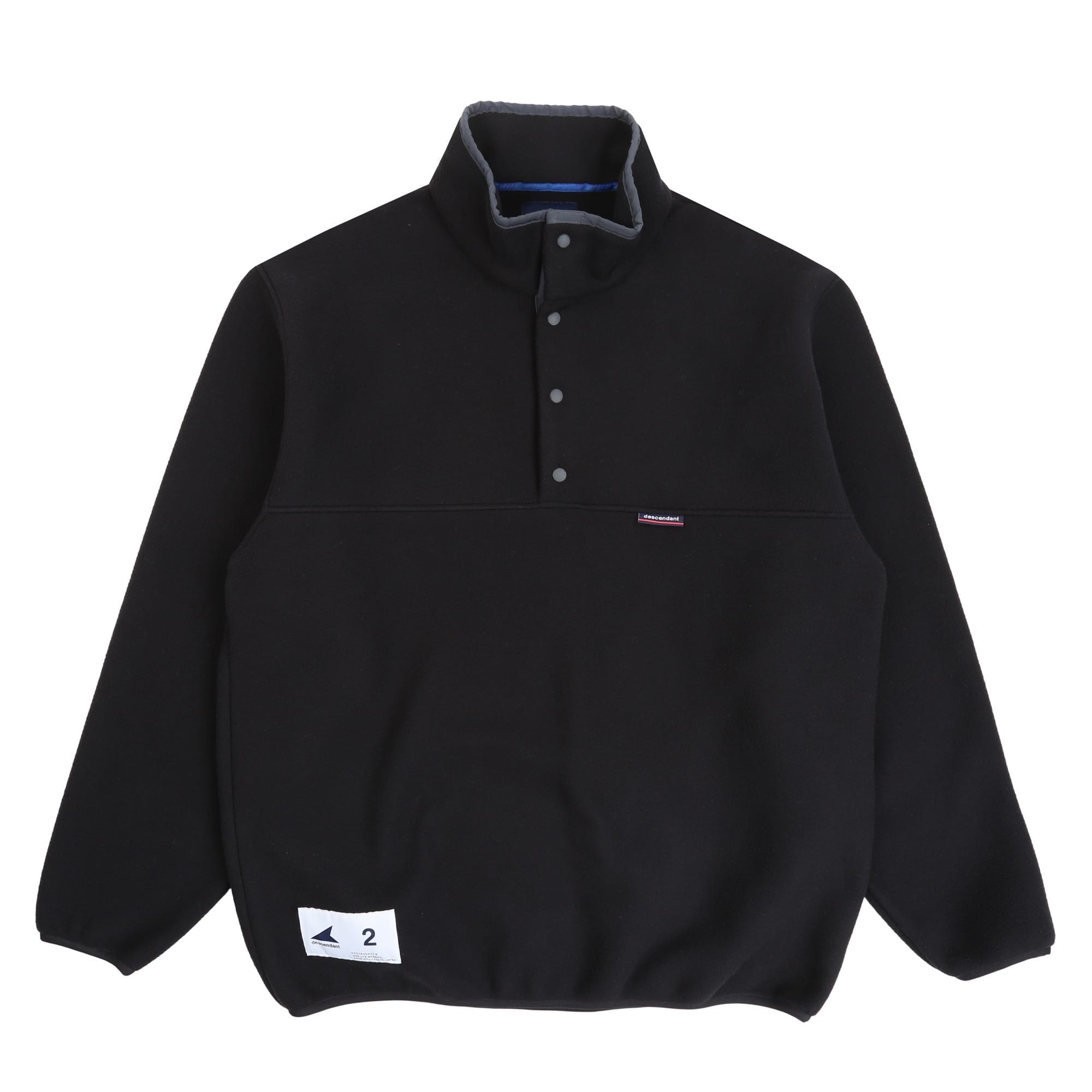 Descendant Humming Fleece Pullover - Black