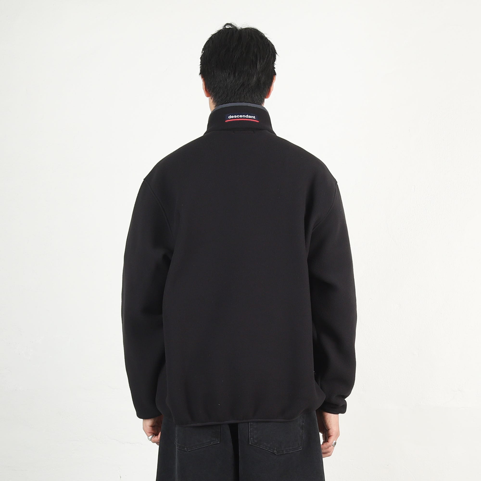 Descendant Humming Fleece Pullover - Black