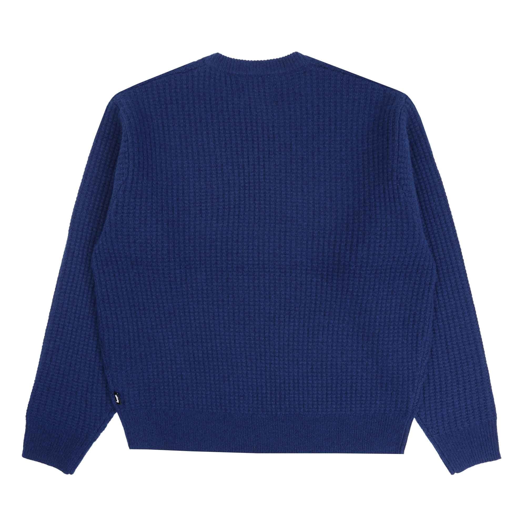 Stussy WAFFLE CASHMERE SWEATER