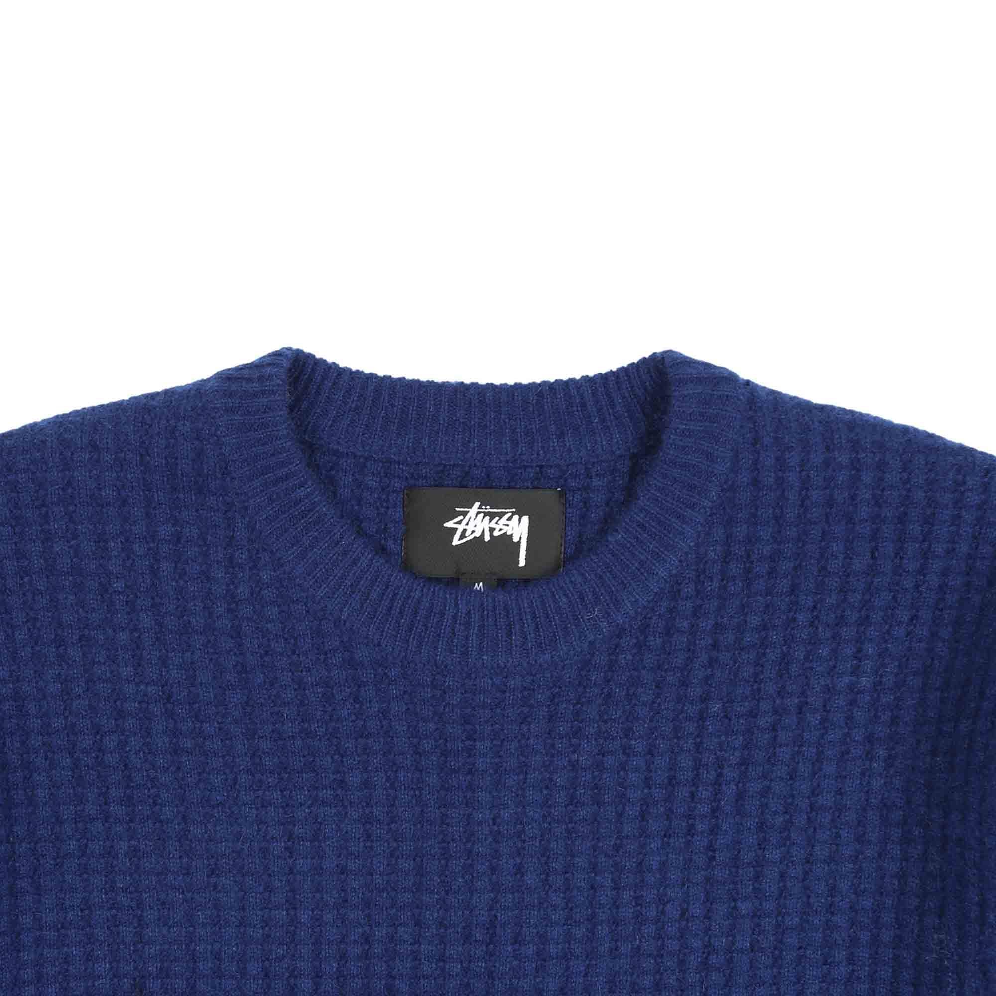 Stussy WAFFLE CASHMERE SWEATER